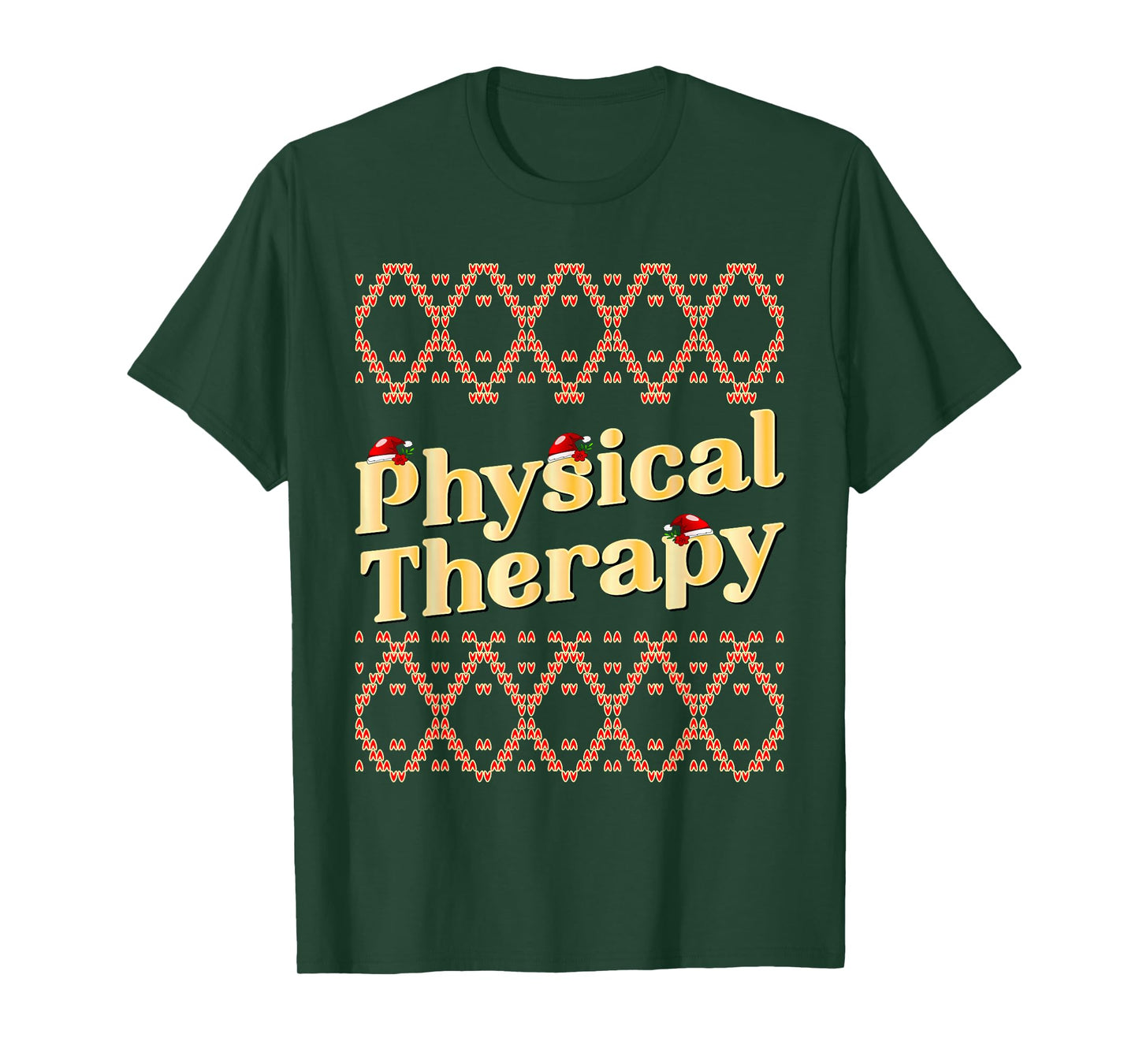 Merry Christmas PT Assistant Physical Therapist T-Shirt