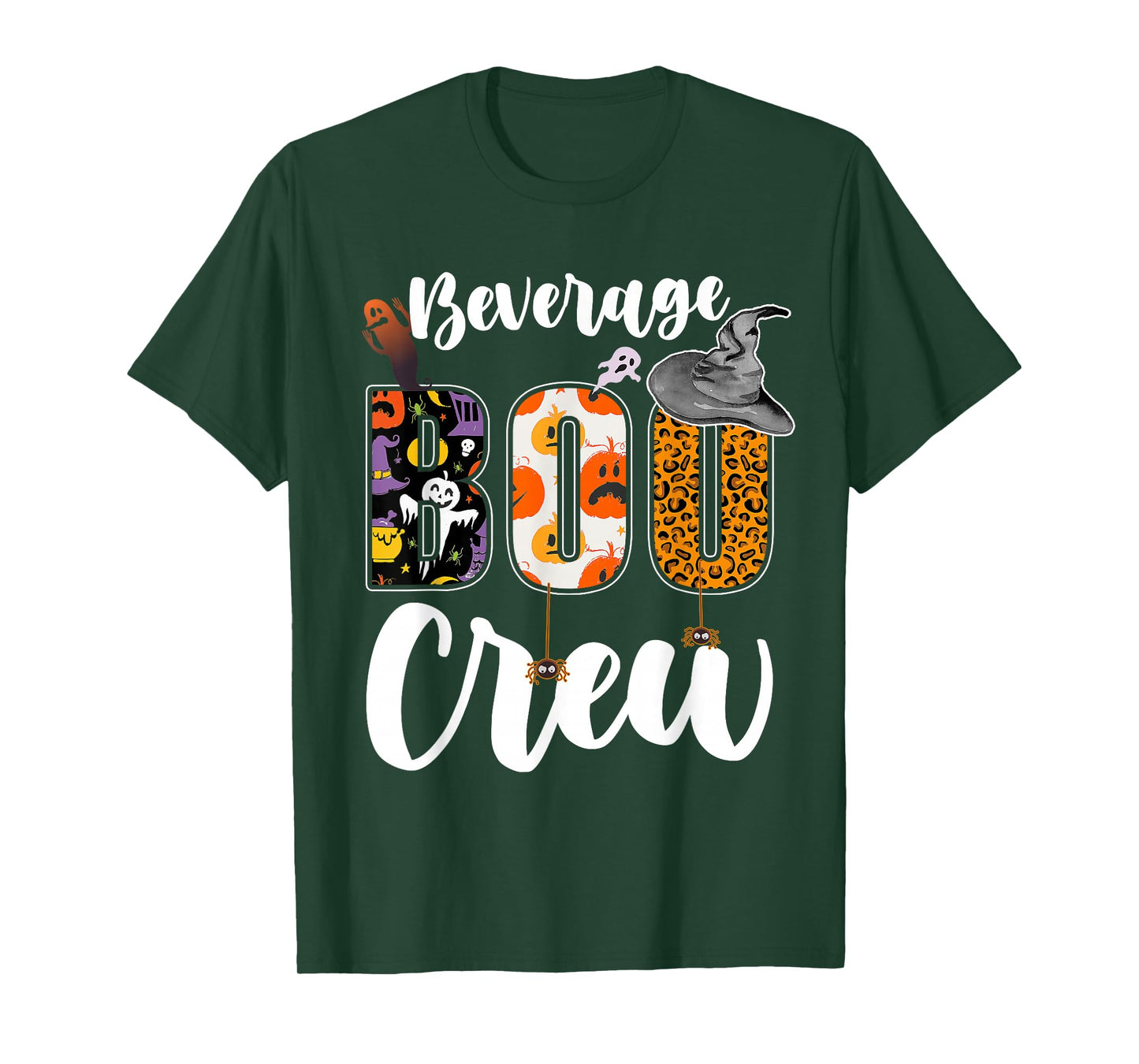 Beverage Boo Crew Halloween Match Mixologist T-Shirt