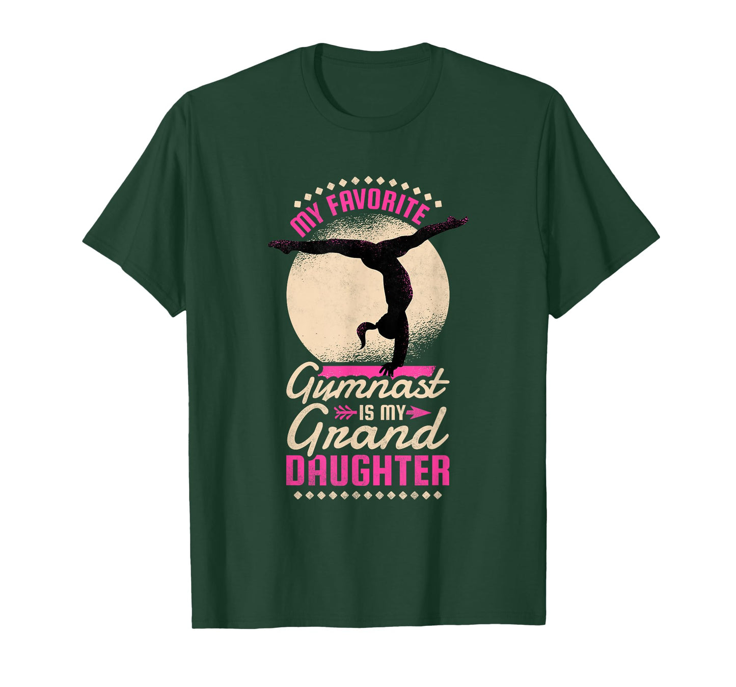 My Favorite Gymnast Is My Grand Daughter, Gymnastics T-Shirt