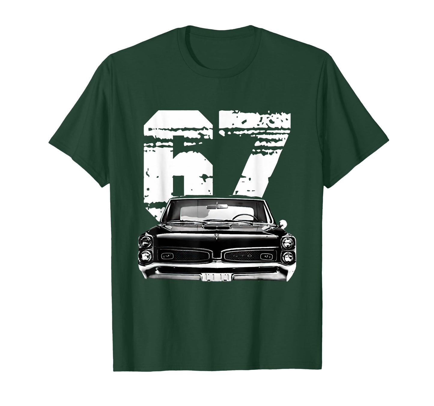 1967 67 GTO Classic Car Old School Muscle Car T-Shirt