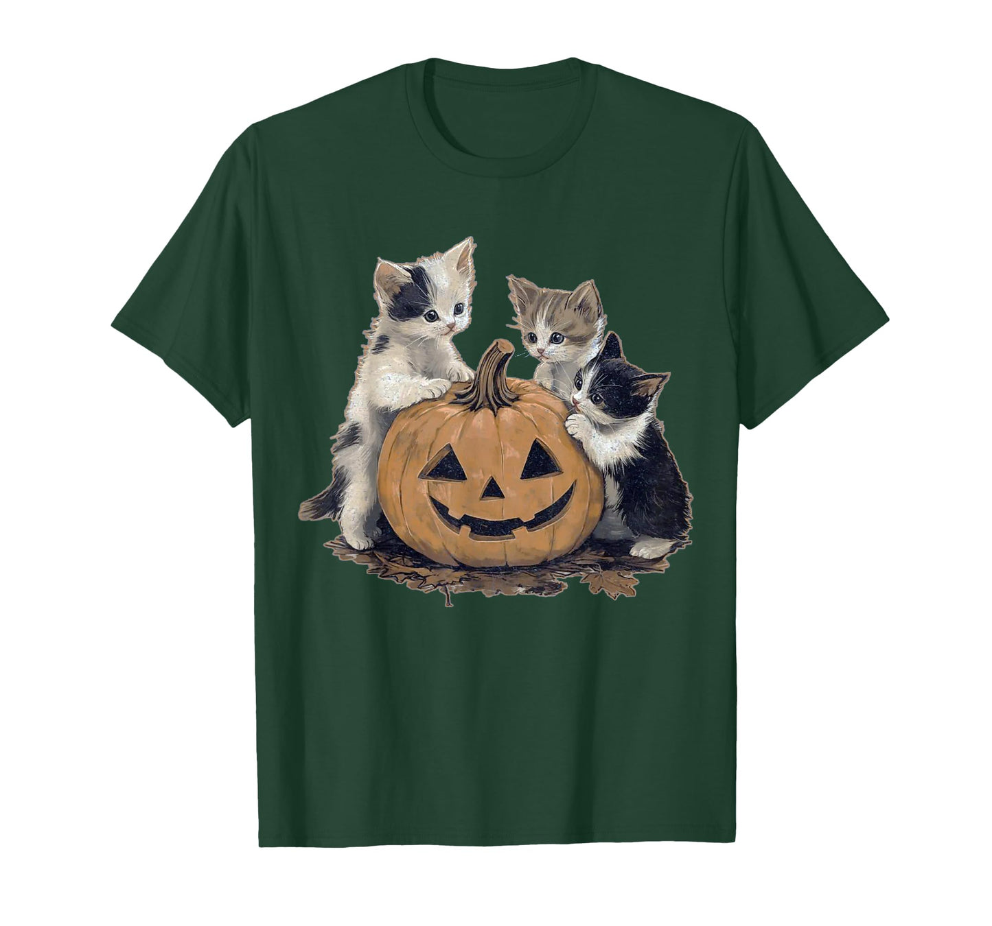 Vintage 90s Cat Halloween Retro Halloween vintage Spooky T-Shirt