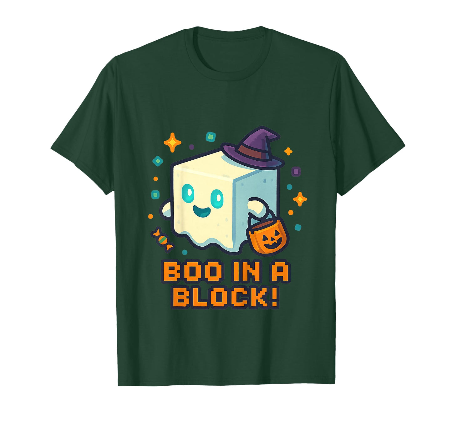 Kids Boo in a Block T-Shirt