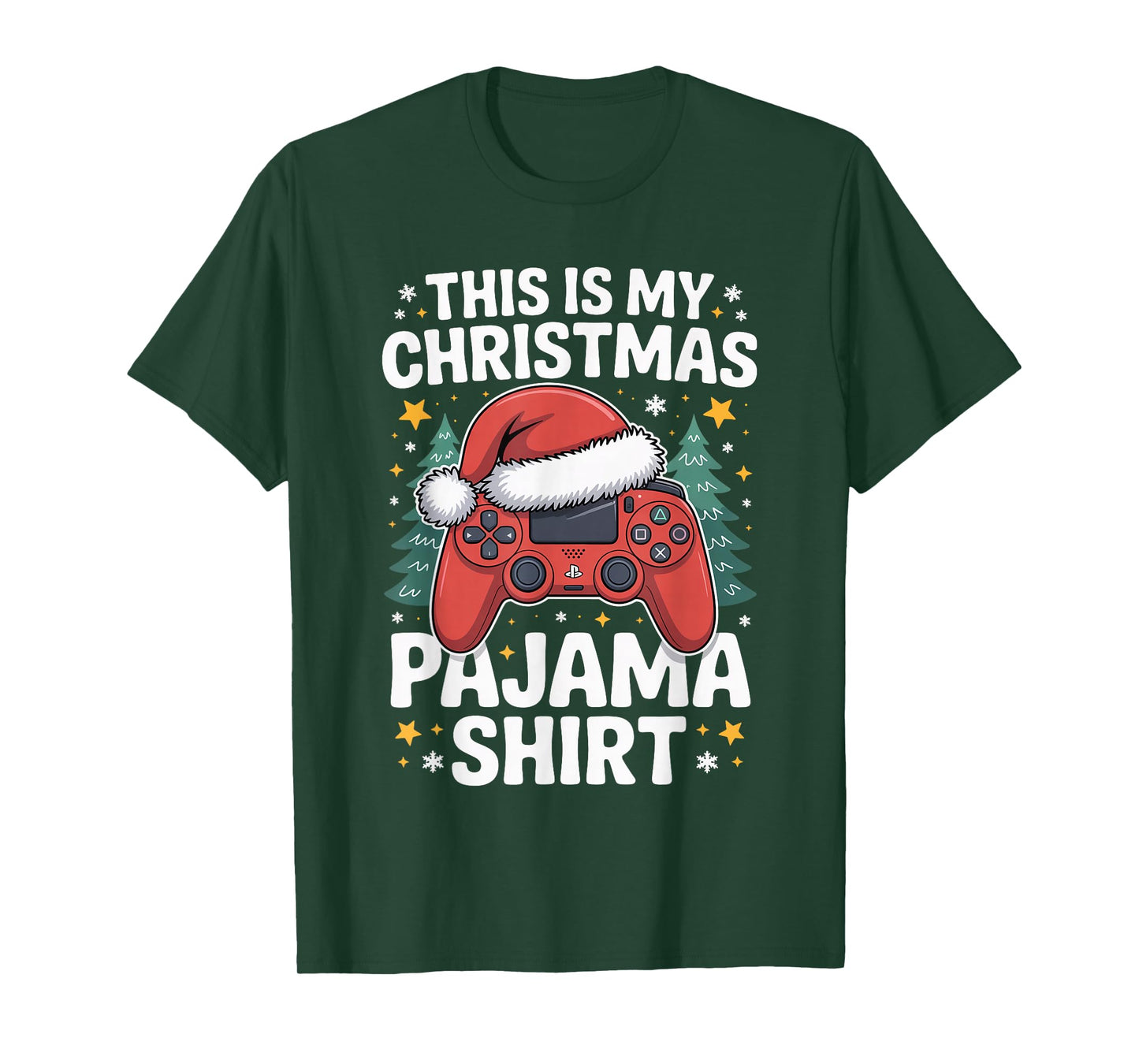 This is My Christmas Pajama Gamer Video Game Boys Kids T-Shirt