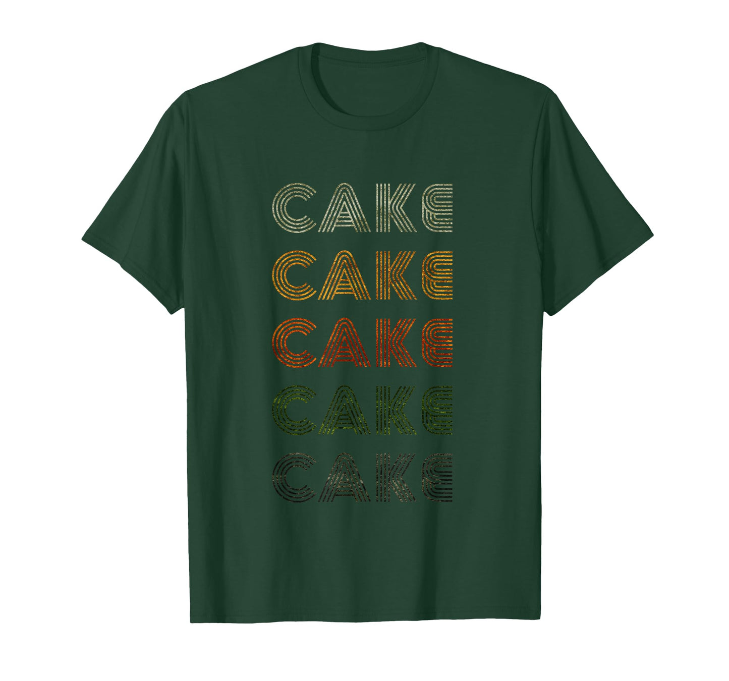 Love Heart Cake Tee Grunge Vintage Style Black Cake T-Shirt