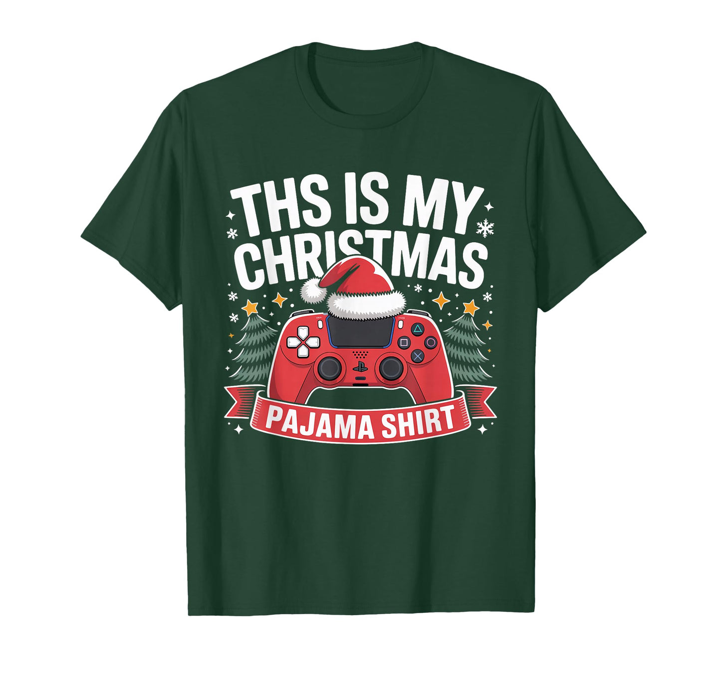 This is My Christmas Pajama Gamer Video Game Boys Kids T-Shirt