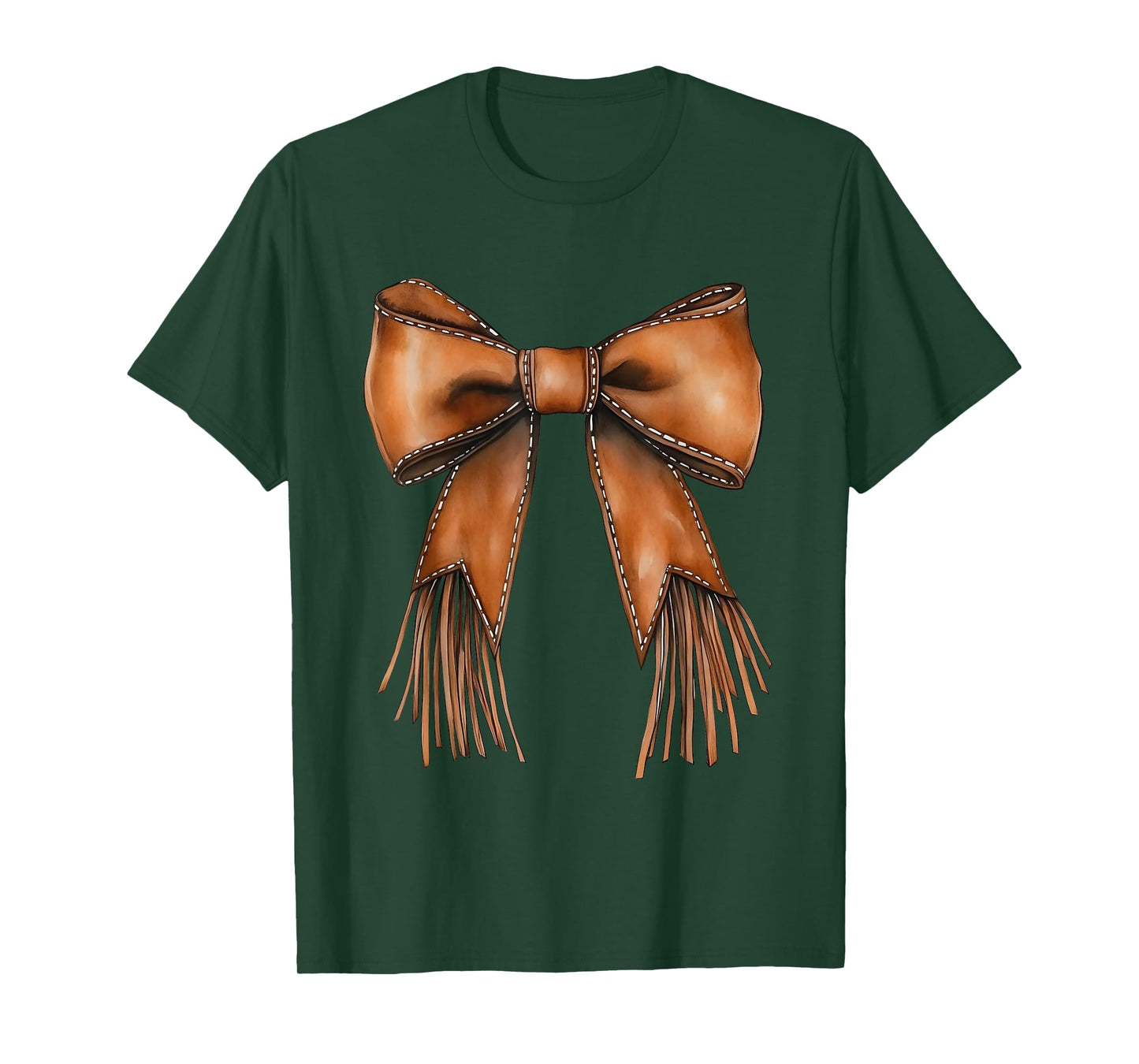 Cowgirl Bow Preppy y2k Coquette Western Cowgirl Bow Howdy T-Shirt