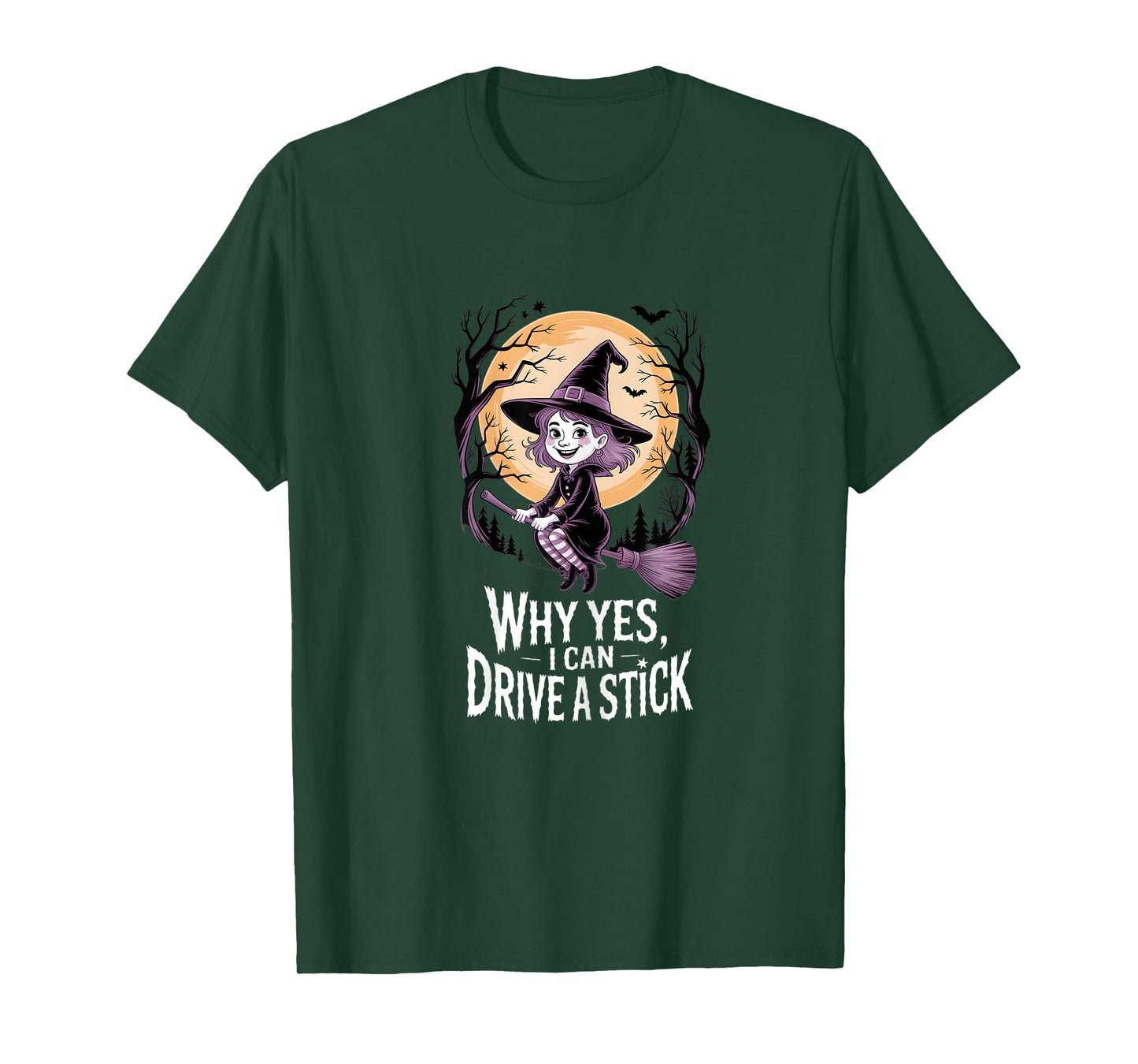 Yes I Can Drive a Stick Witch T-Shirt
