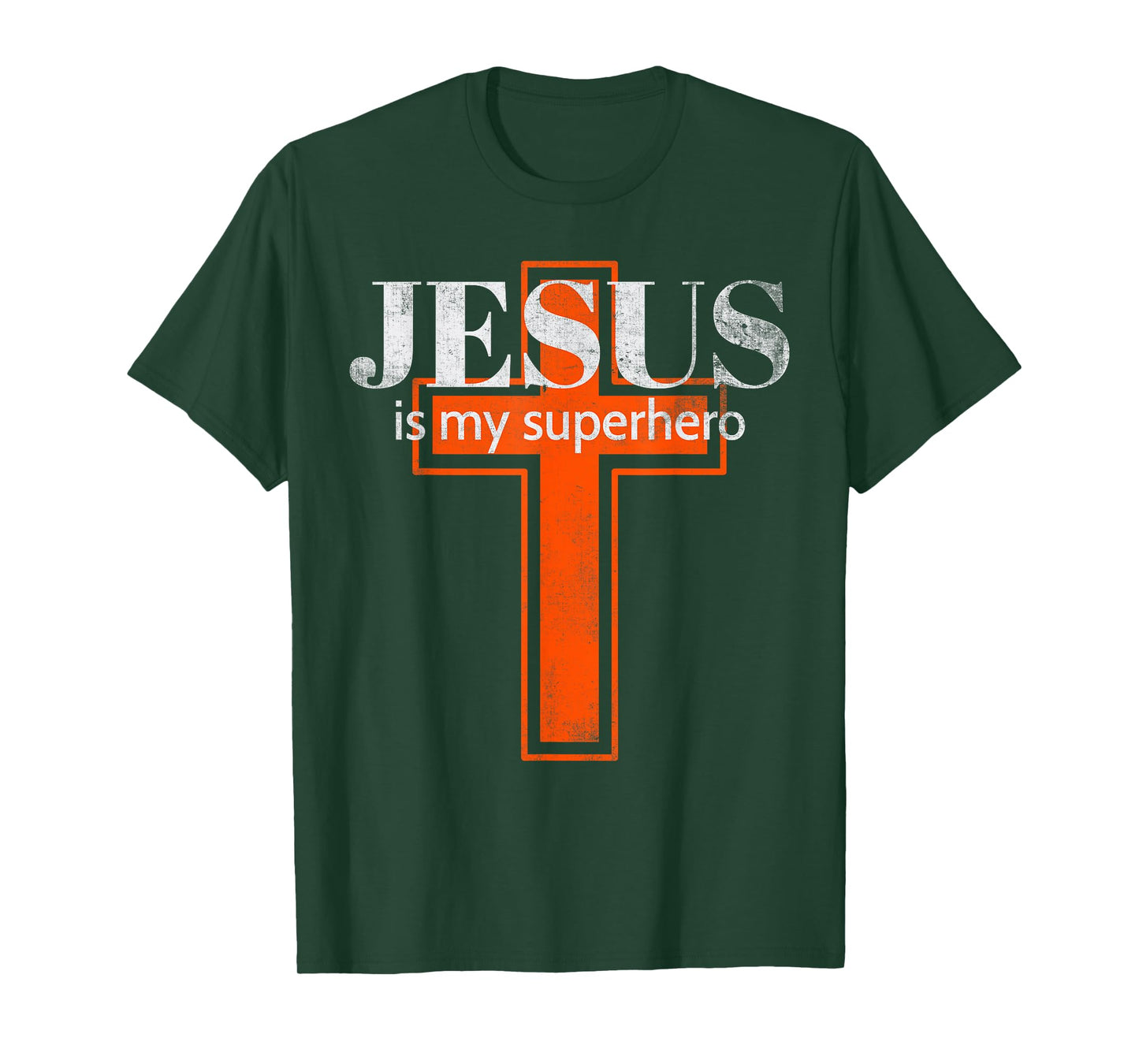 Jesus Is My Superhero Cute Powerful Christian T-Shirt