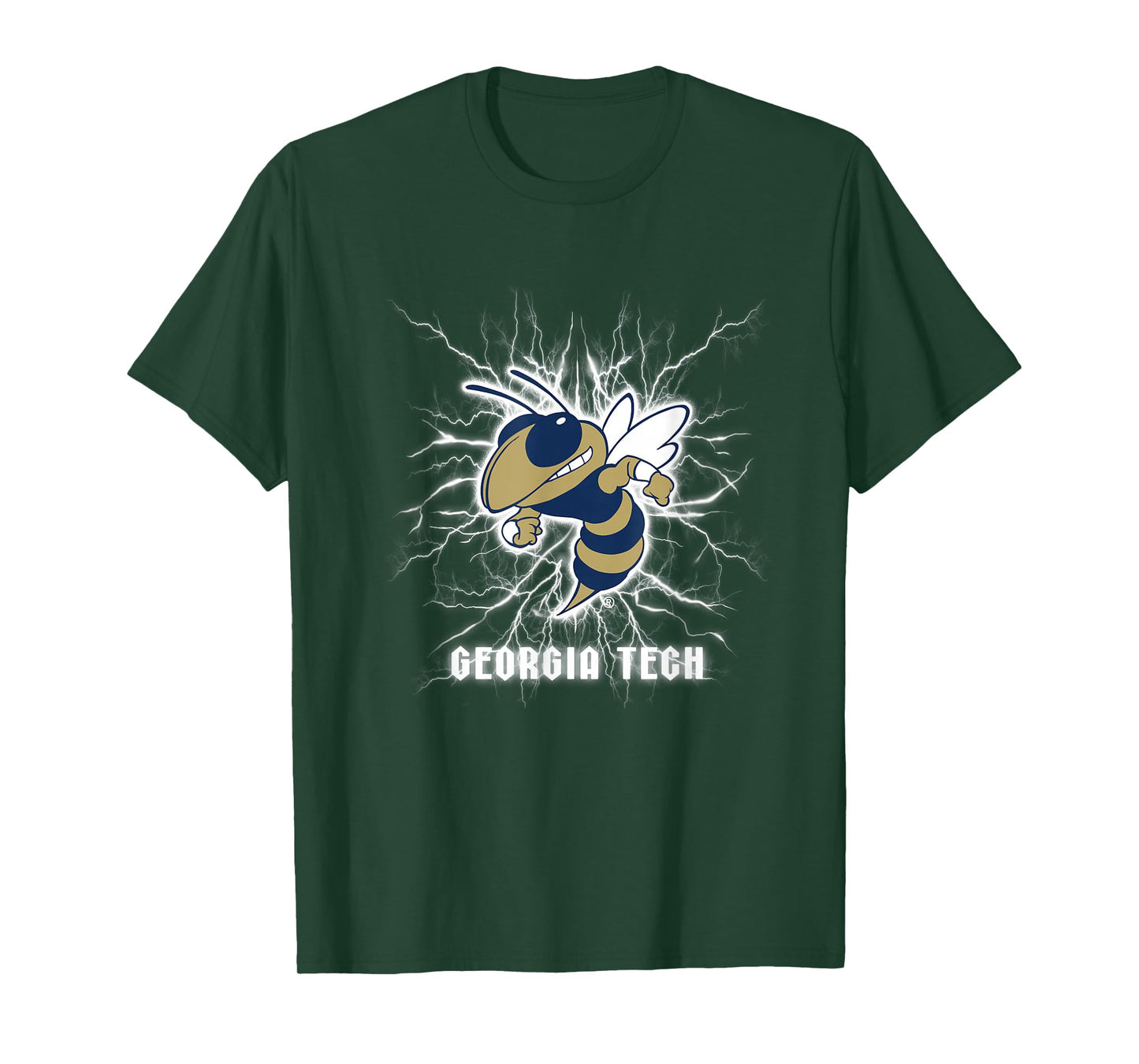 Georgia Tech Yellow Jackets 90's Lightning T-Shirt
