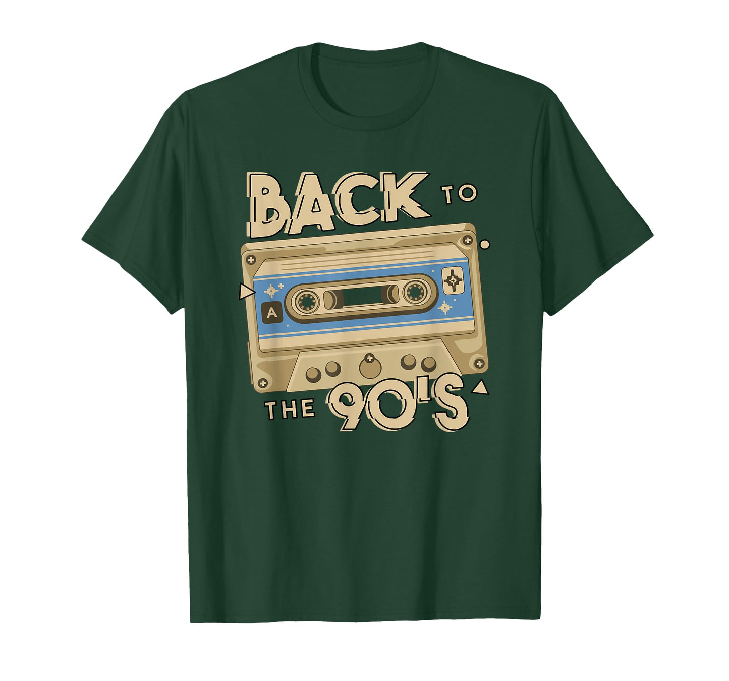 Men's Women's Kids Vintage Retro Back To 90's Graphic Design T-Shirt