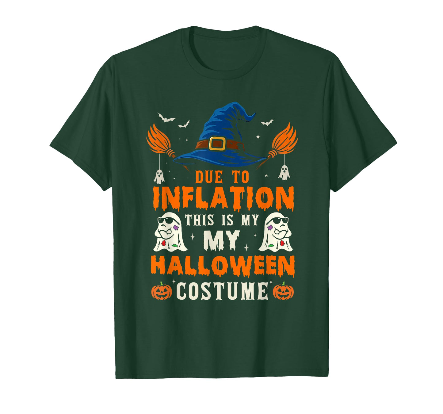 Pumpkin Halloween Costume Men Women Funny Halloween 2025 T-Shirt