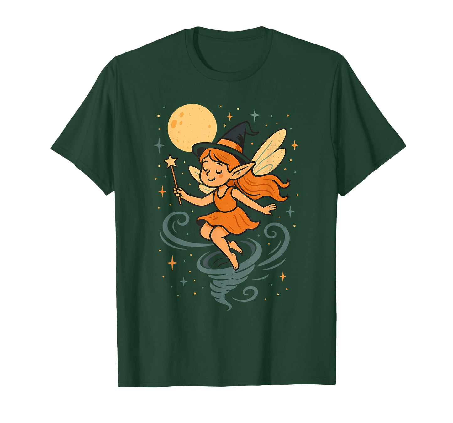 Fairy Witch with Moon T-Shirt