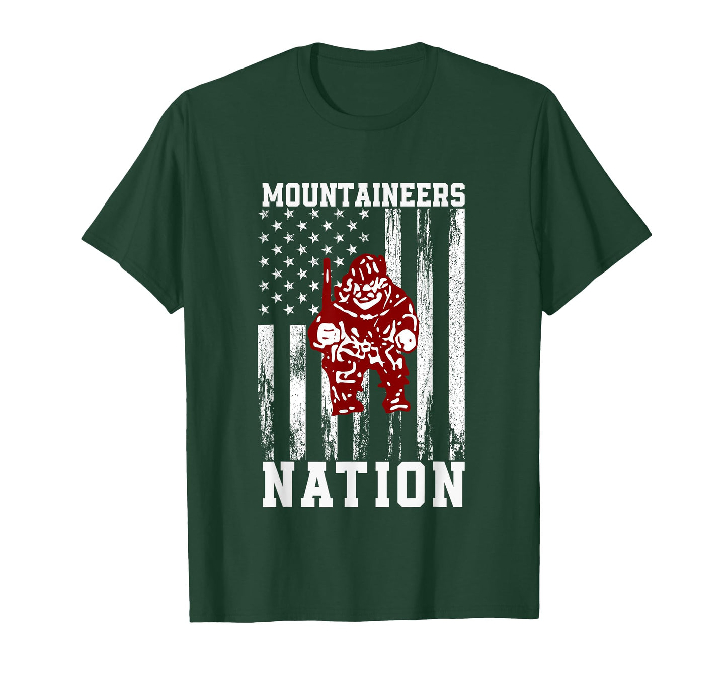 Stroudsburg Mountaineers Logo Nation HS T-Shirt