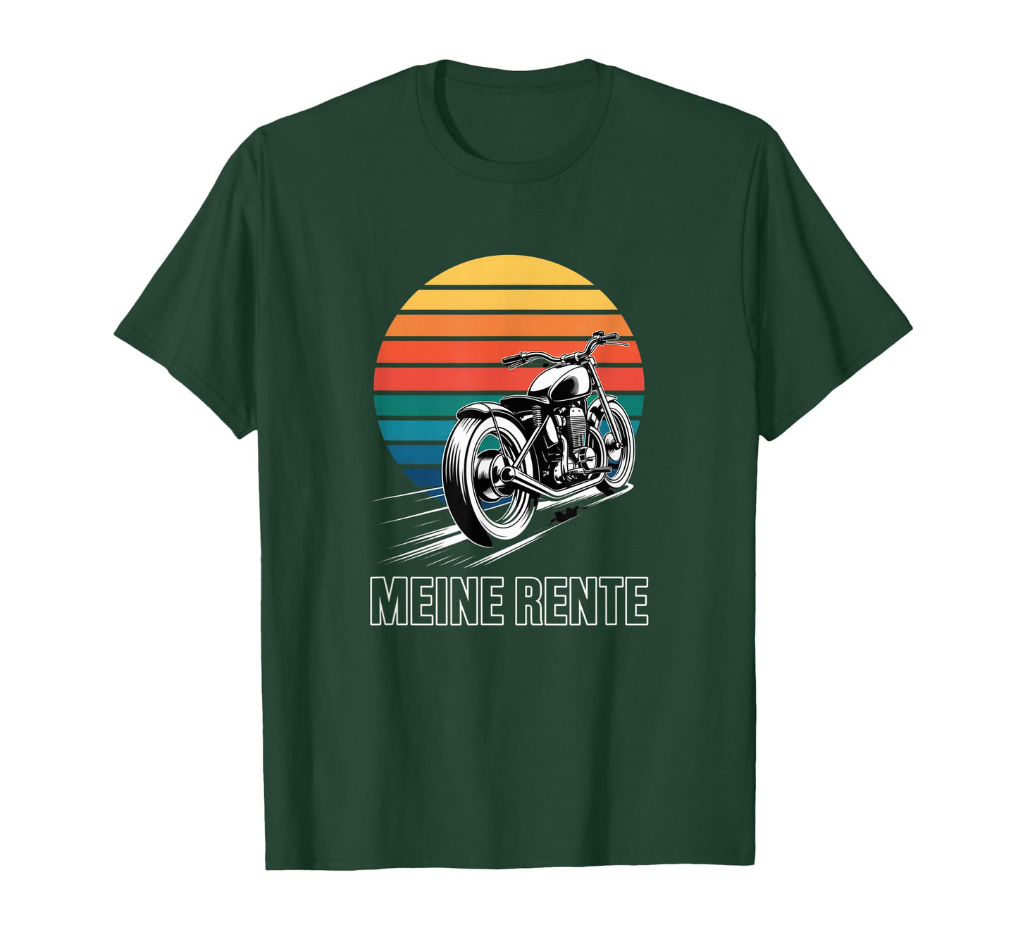 Vintage Motorcycle Outfit | Santa Cruz Retro Bike T-Shirt