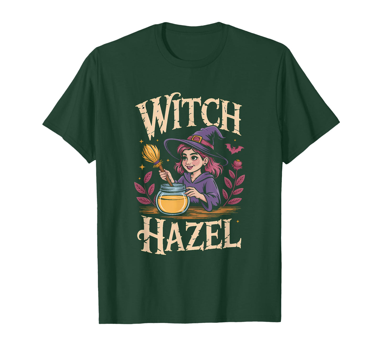 Halloween Esthetician Witch Hazel Potion Brewing T-Shirt