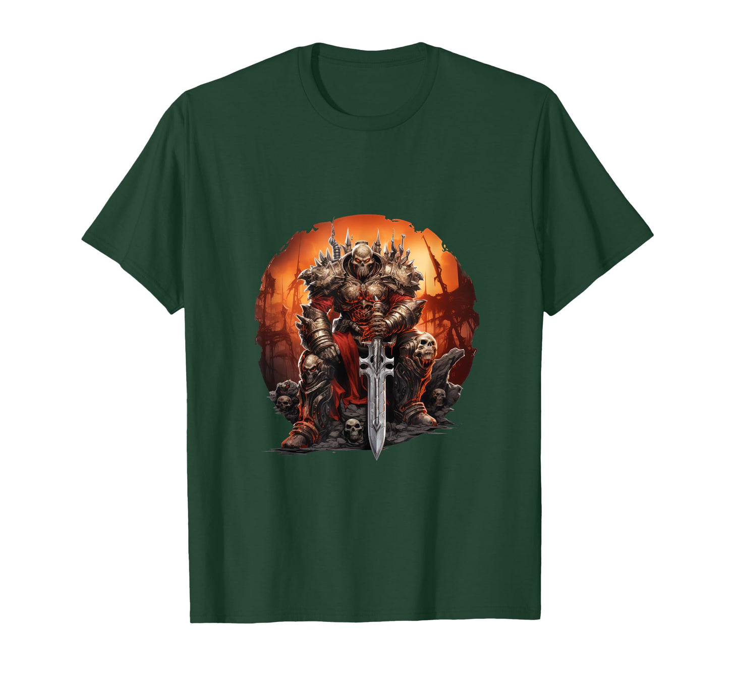 Skull Knight / Blade Warrior / The Hammer Of War T-Shirt