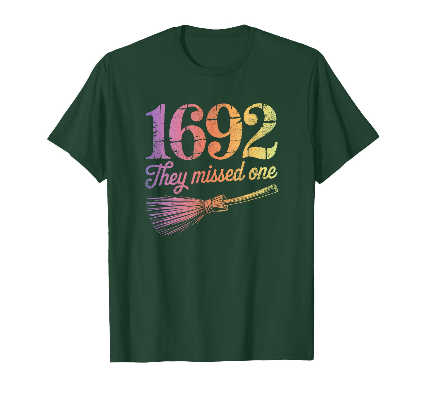 1692 They Missed One Halloween Funny Witchy Salem Cute T-Shirt