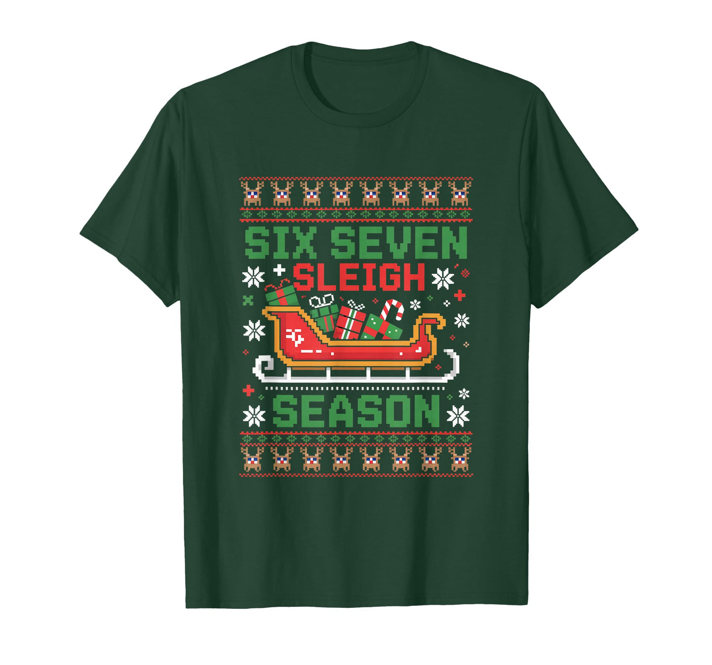 Funny Gen Alpha Gen Z Slang Funny Christmas Sweater T-Shirt