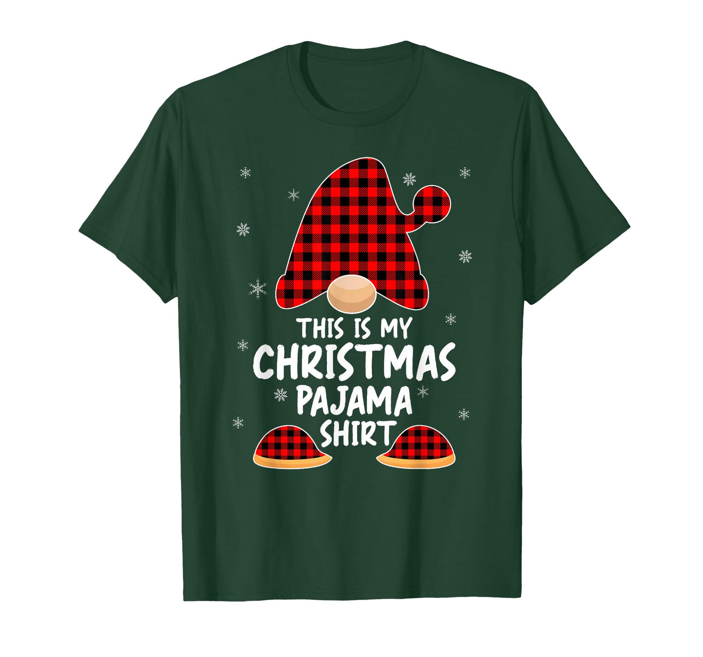 Gnome Family Xmas Pajamas This is My Christmas Pajama T-Shirt