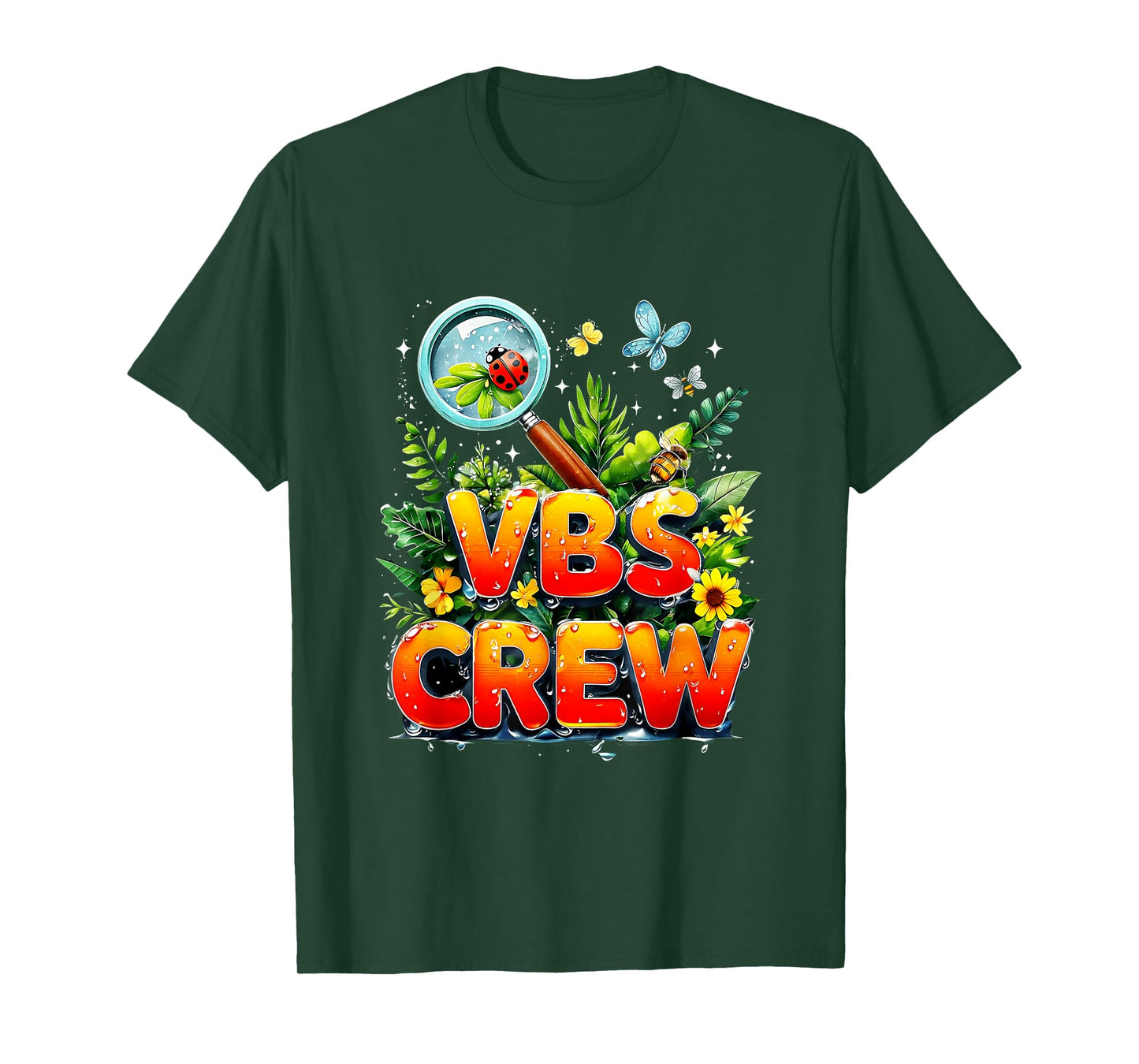 VBS Crew VBS 2025 Magnified Smallest Insects Adventure T-Shirt