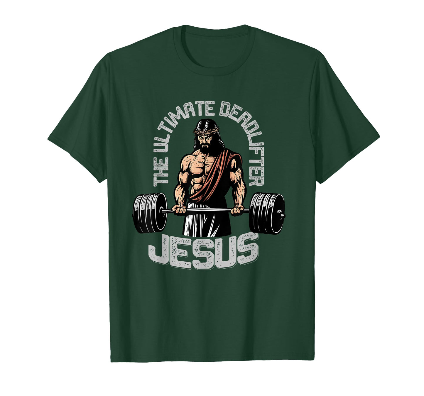 Jesus The Ultimate Cross Lifter - Christian T-Shirt