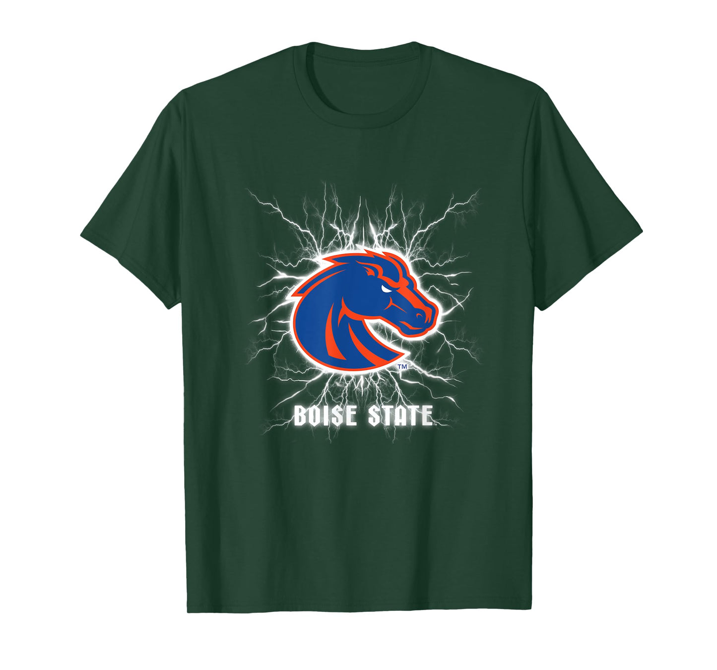Boise State Broncos 90's Lightning Officially Licensed T-Shirt