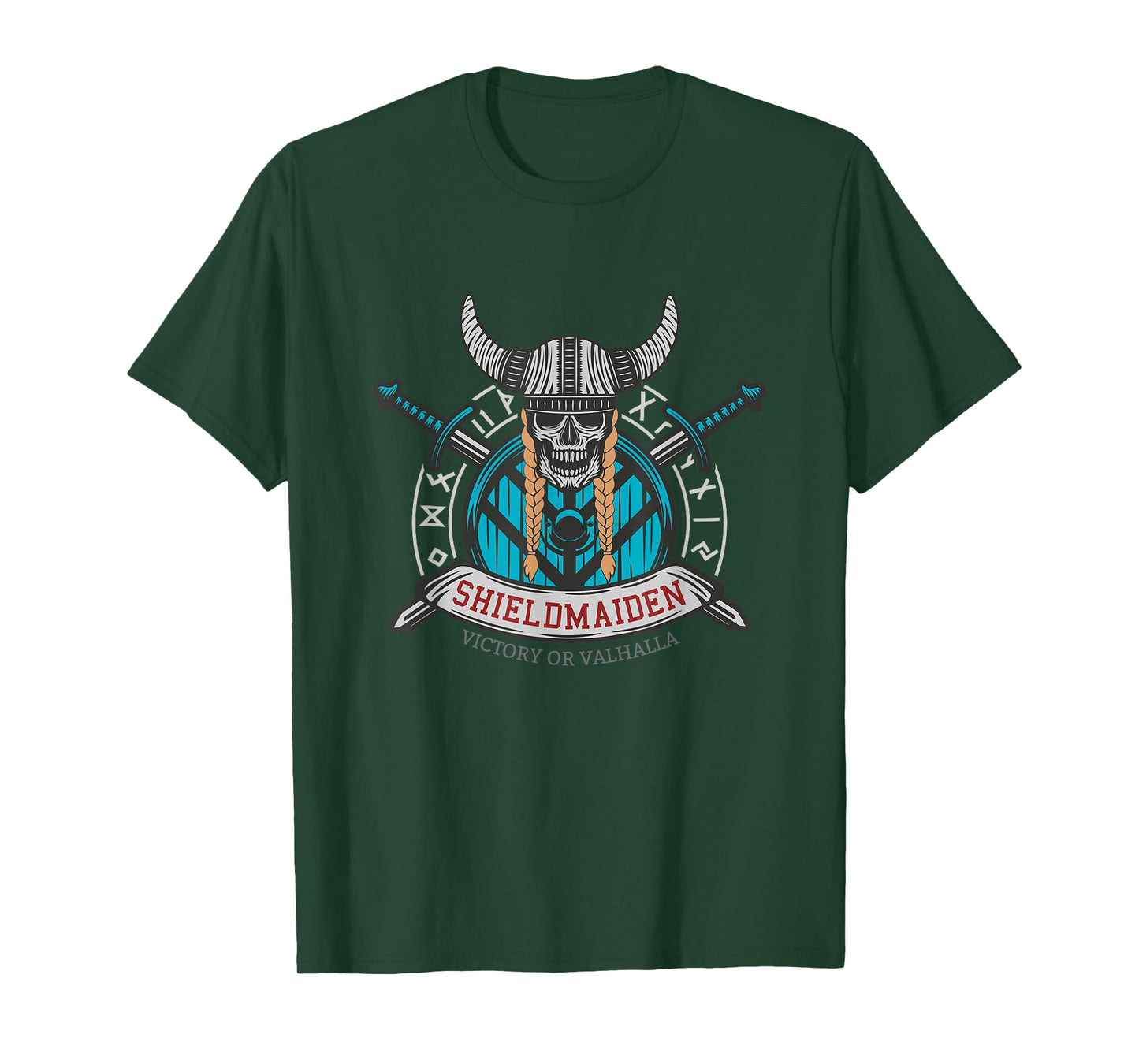 Shieldmaiden Shield Maiden Viking Woman Shield Warrior T-Shirt