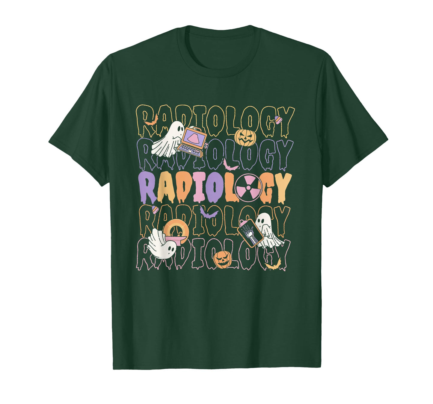 Halloween Radiology Fall Autumn RAD Tech X-ray Technologist T-Shirt