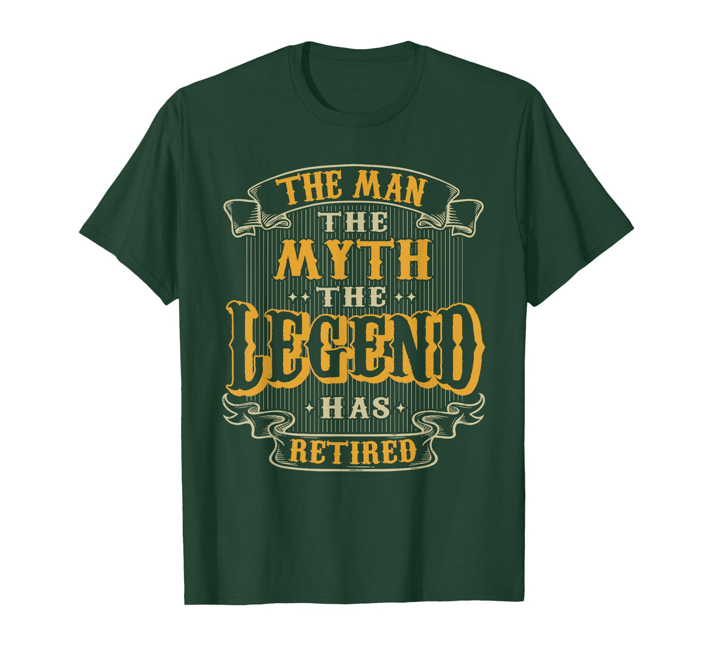 The Legend Has Retired Vintage Style Retirement For Men Male T-Shirt