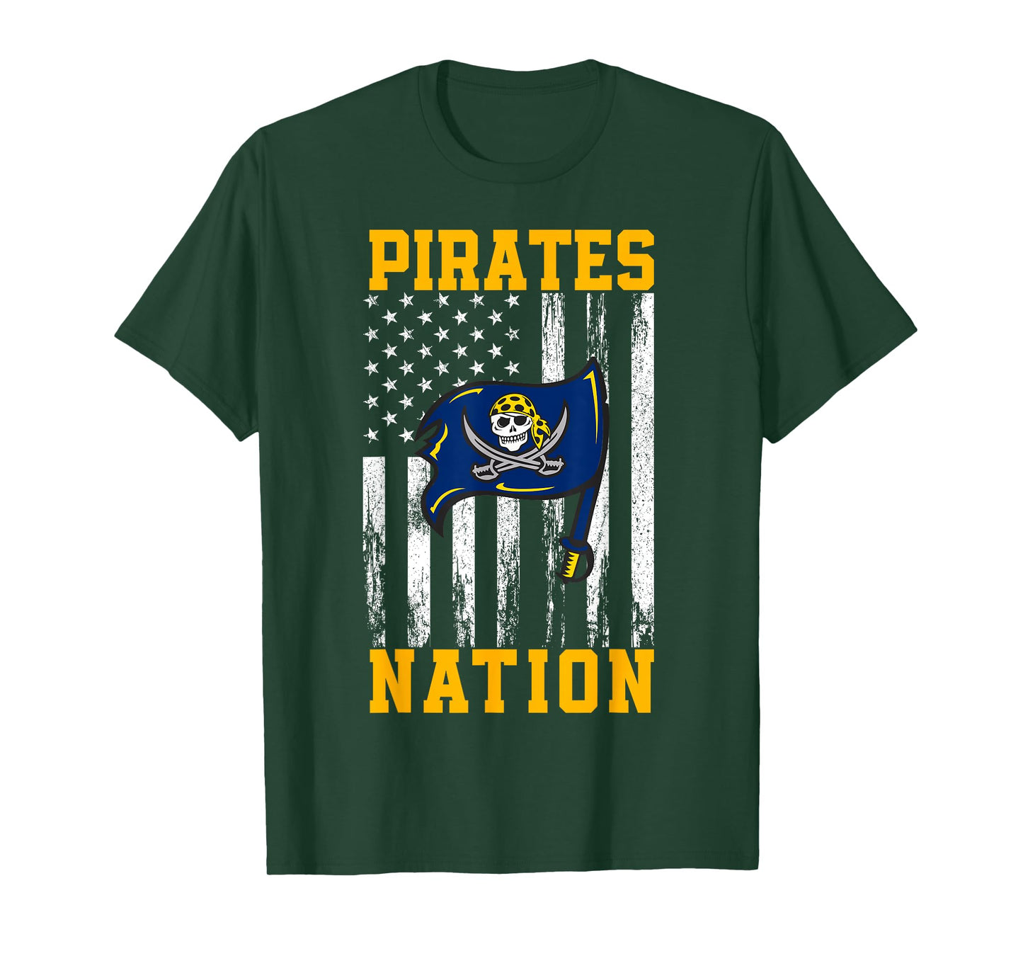 Fairhope Pirates Logo Nation HS T-Shirt