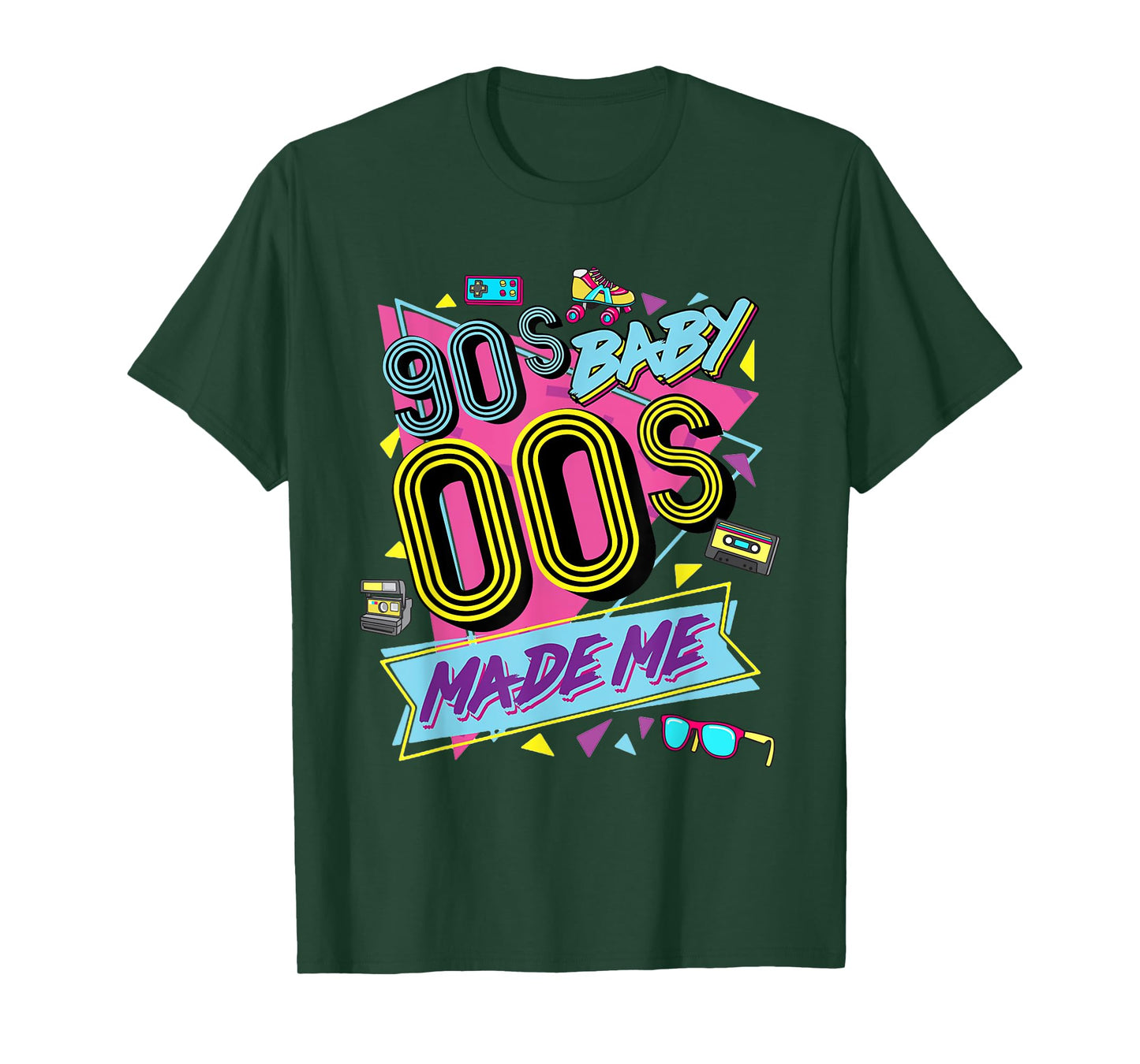 Retro Vintage 90's Baby 00's Made Me Nostalgia Classic T-Shirt