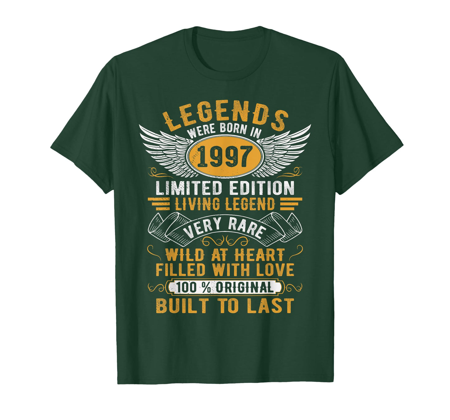Legends Were Born In 1997 Vintage Born in 1997 Birthday T-Shirt