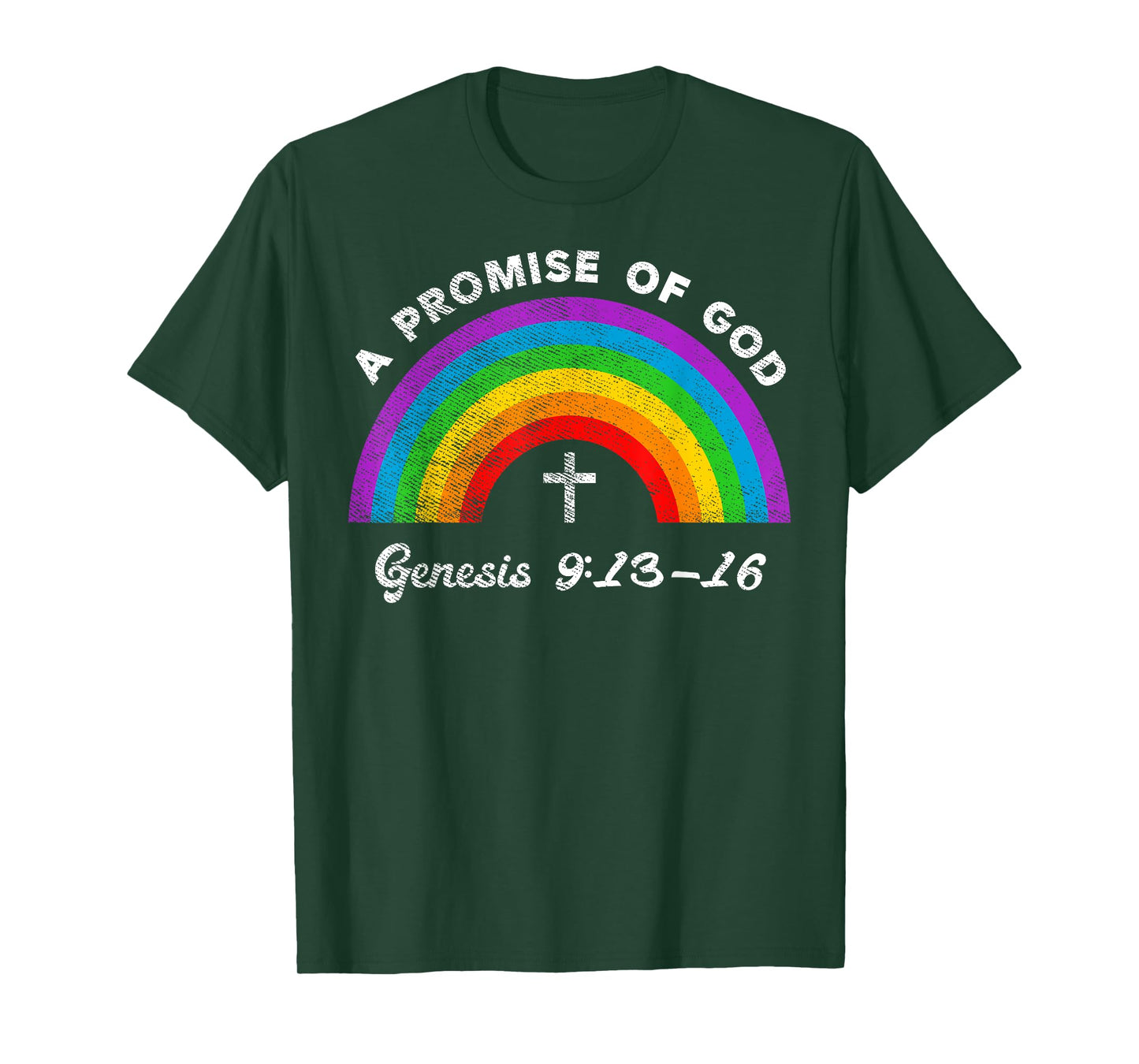 A Promise of God Genesis 9:13-16 LGBT Christian Gay Lesbian T-Shirt