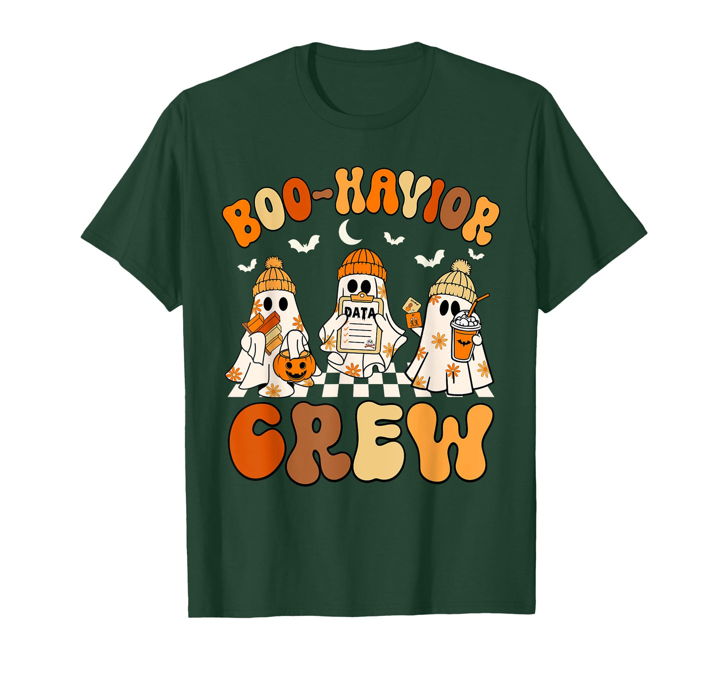 Boo-Havior Crew Behavior Analyst Halloween ABA T-Shirt