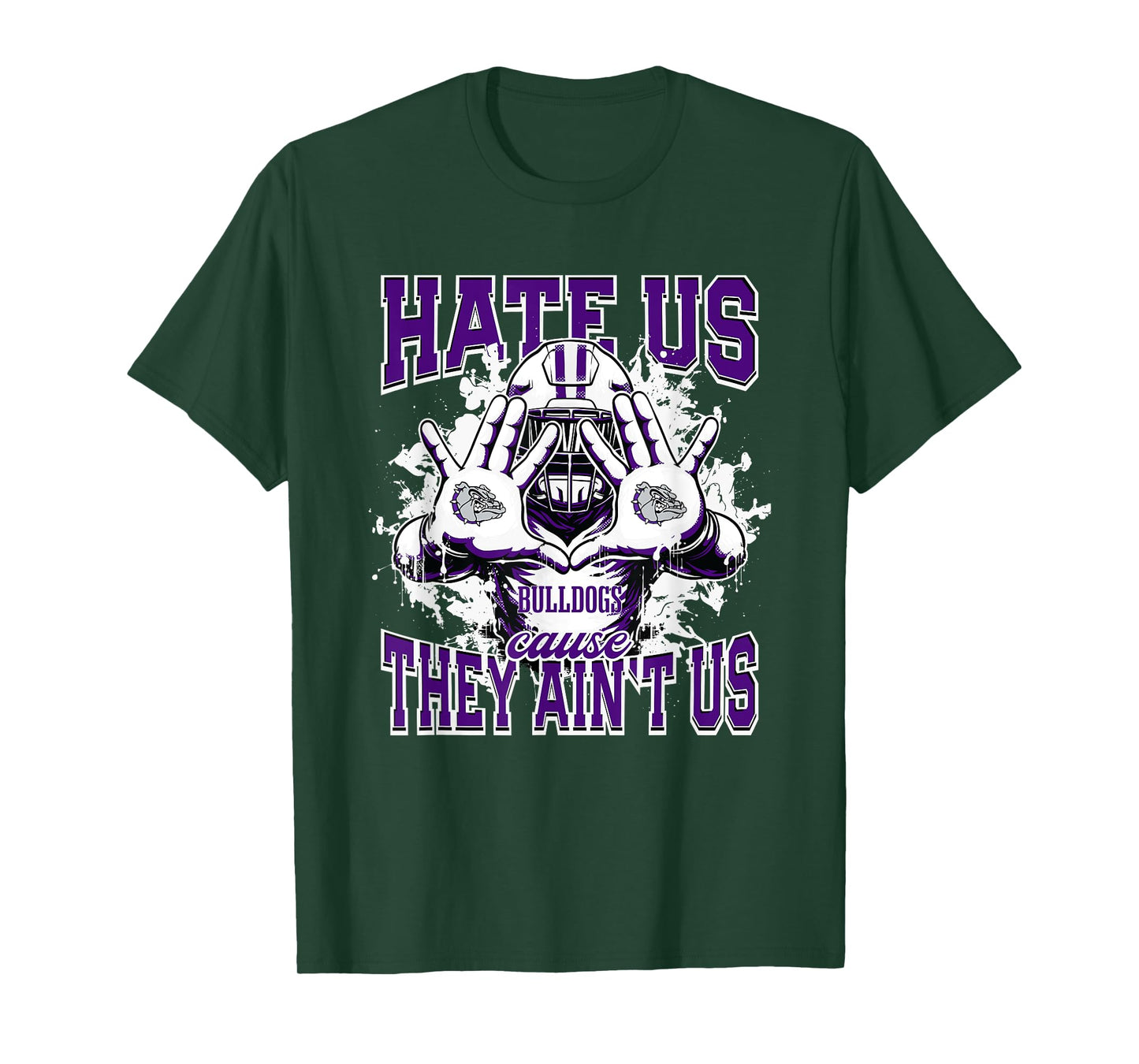 Harrisburg Bulldogs Logo Hate Us Cause They Ain't HS T-Shirt