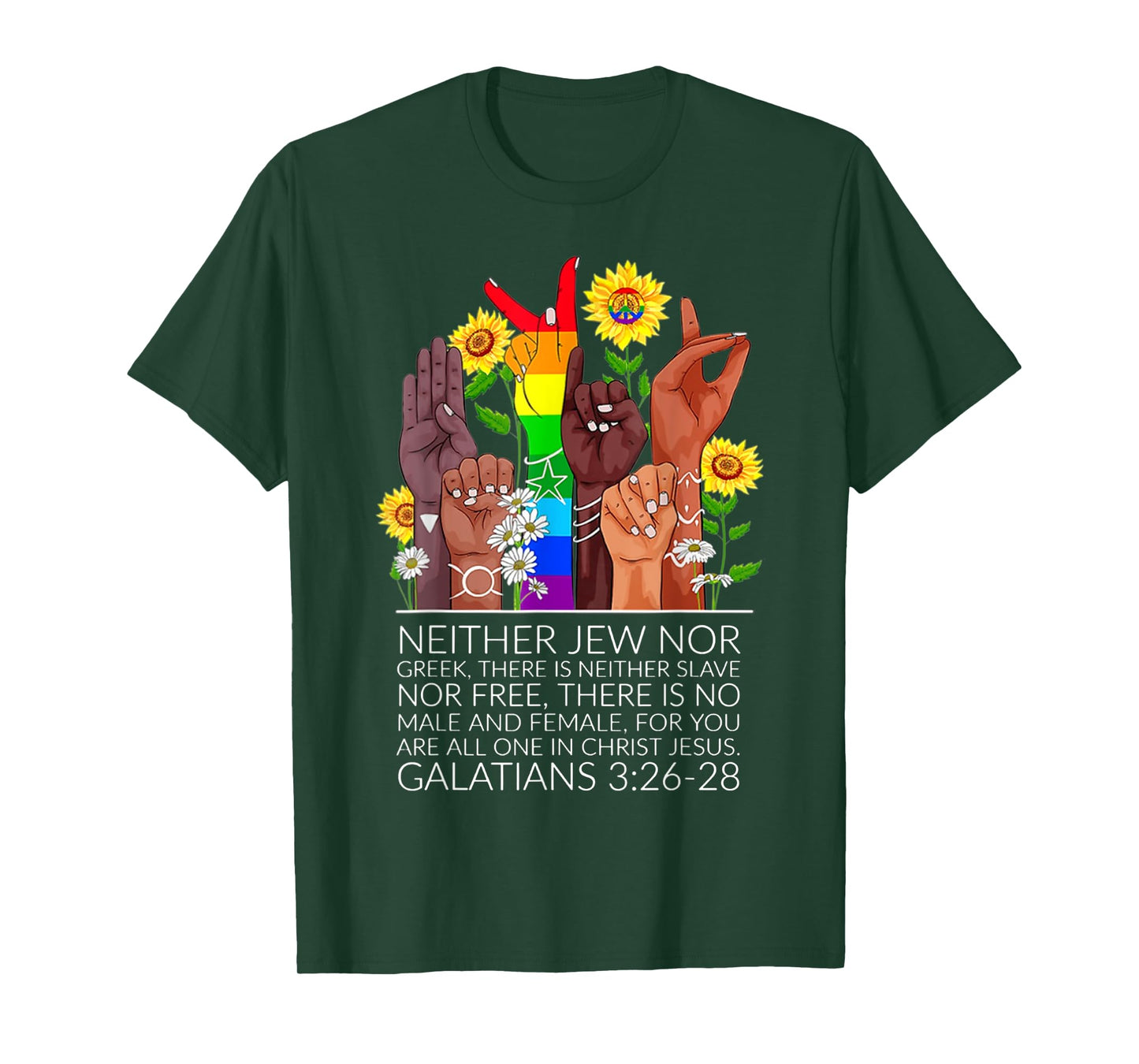 Neither Jew Nor Greek There Is Neither Slave Nor Free T-Shirt