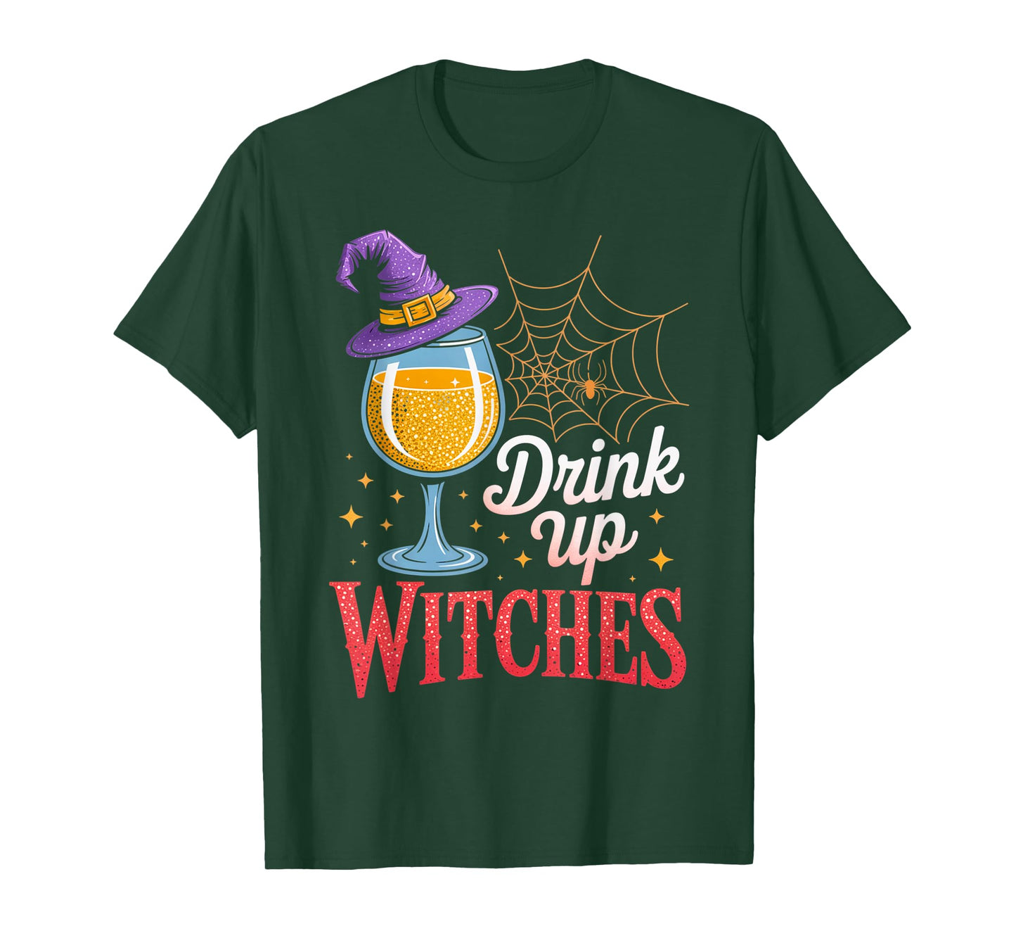 Drink Up Witches Mead Goblet Funny Halloween Outfit T-Shirt