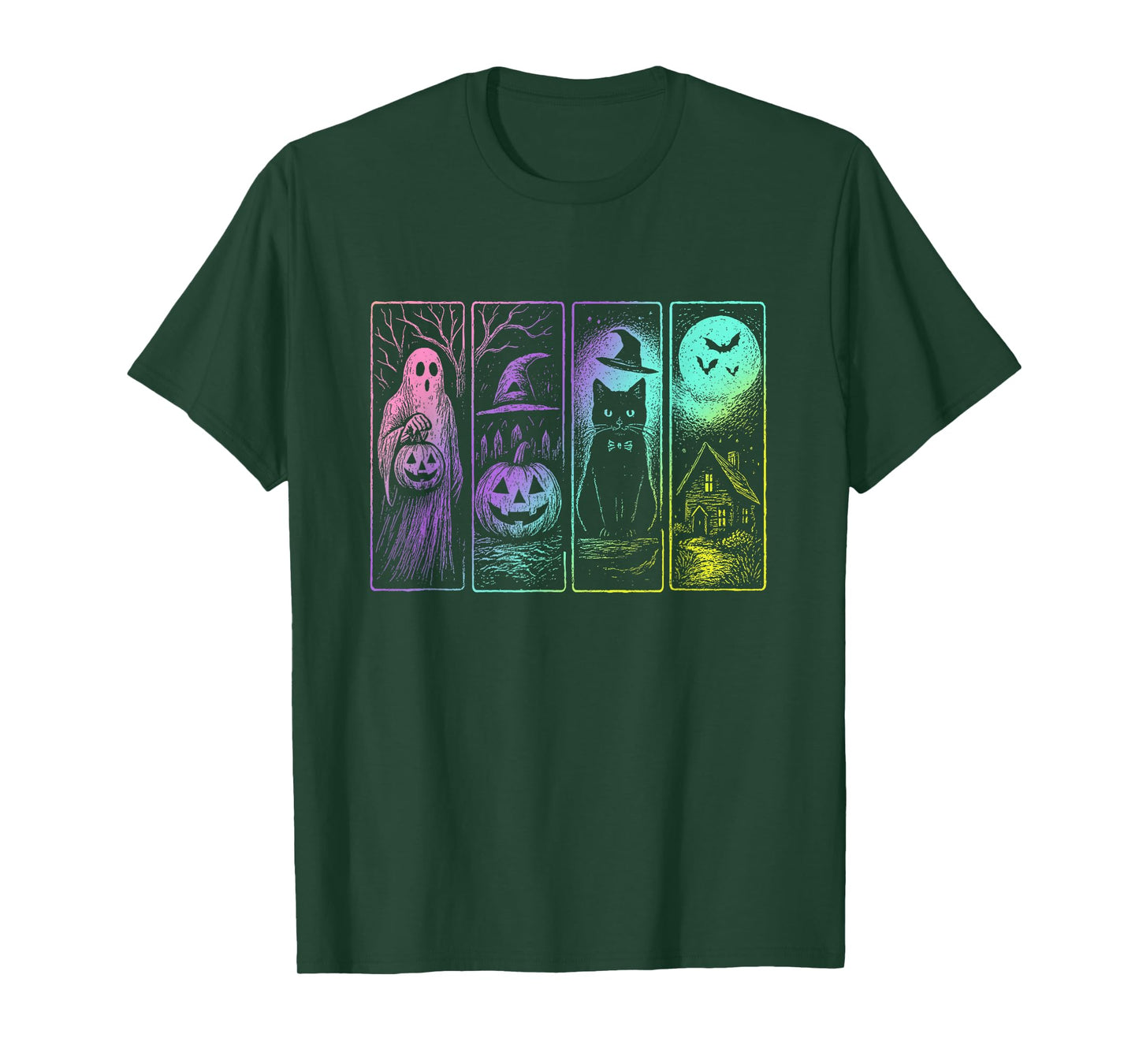Vintage Halloween Horror Spooky Season Costumes Men Women T-Shirt