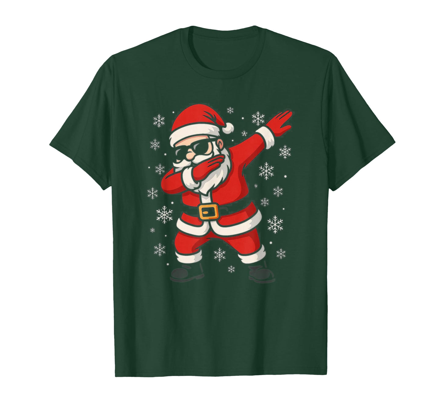 Dabbing Santa Claus Christmas Boys Girls Men Funny Xmas Dab T-Shirt