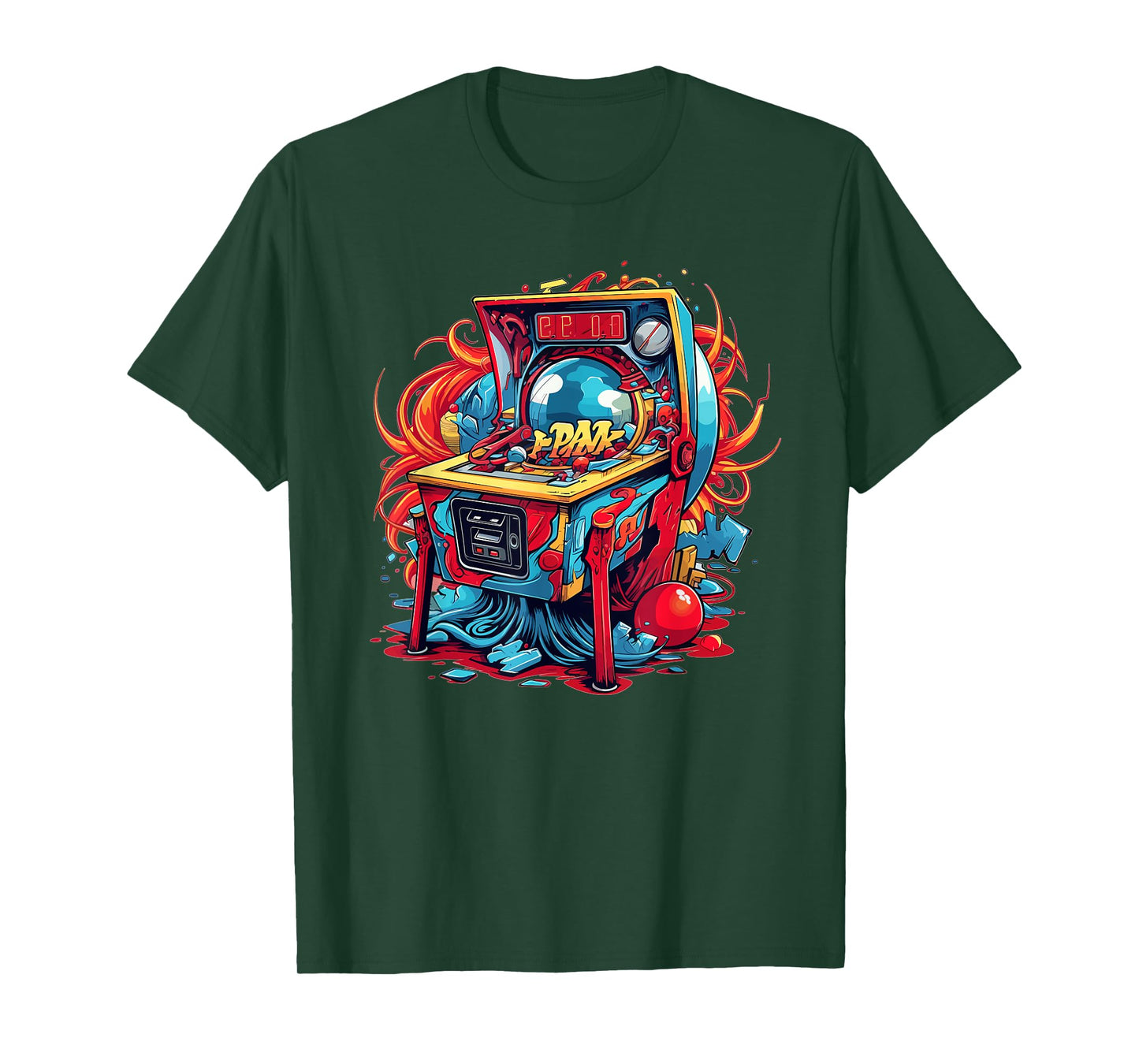 Colorful Pinball Machine T-Shirt