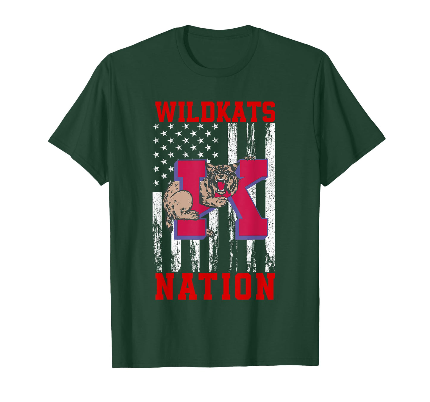 Kokomo Wildkats Logo Nation HS T-Shirt