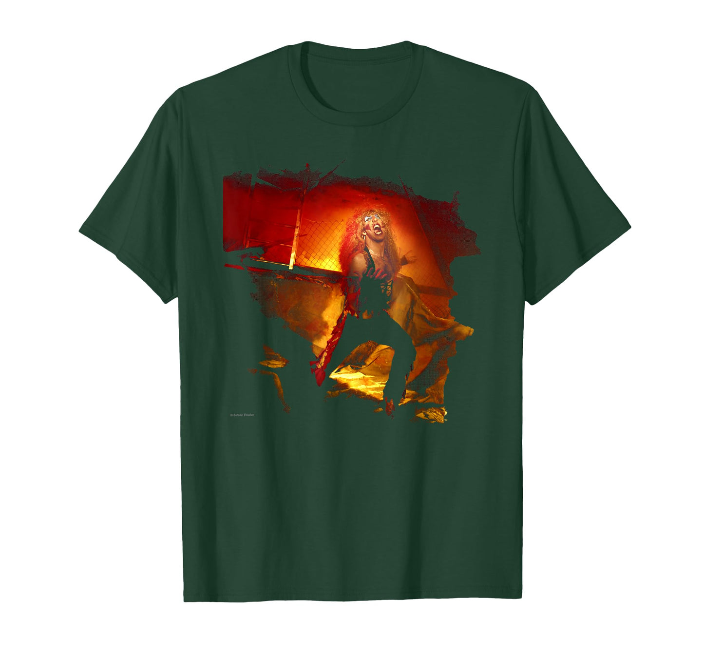 Twisted Sister Dee Snider Photo Shoot By Simon Fowler T-Shirt