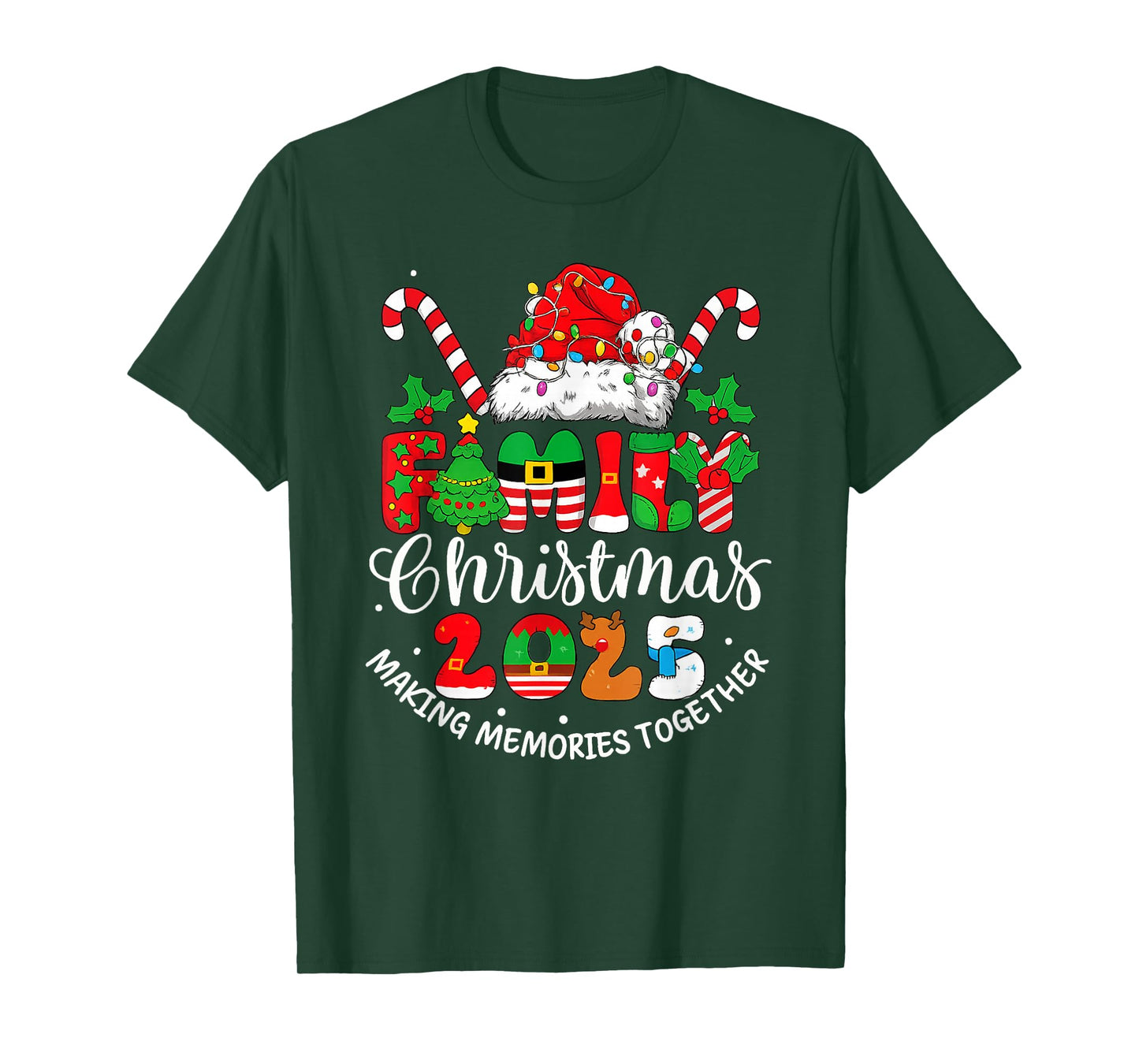 Family Christmas 2025 Matching Outfit Xmas T-Shirt