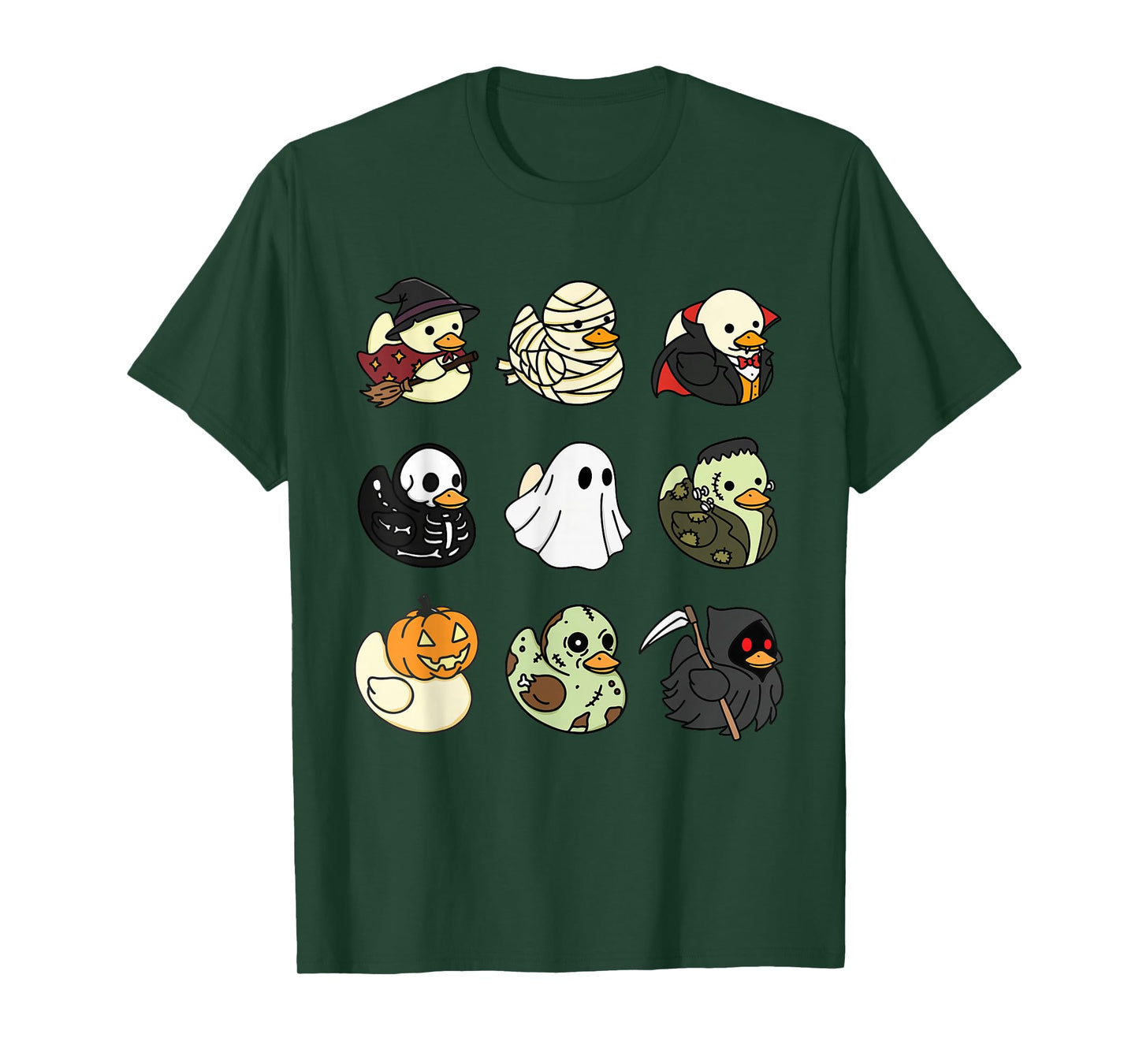 Halloween Duck Squad Shirt Cute Spooky Group Costume T-Shirt