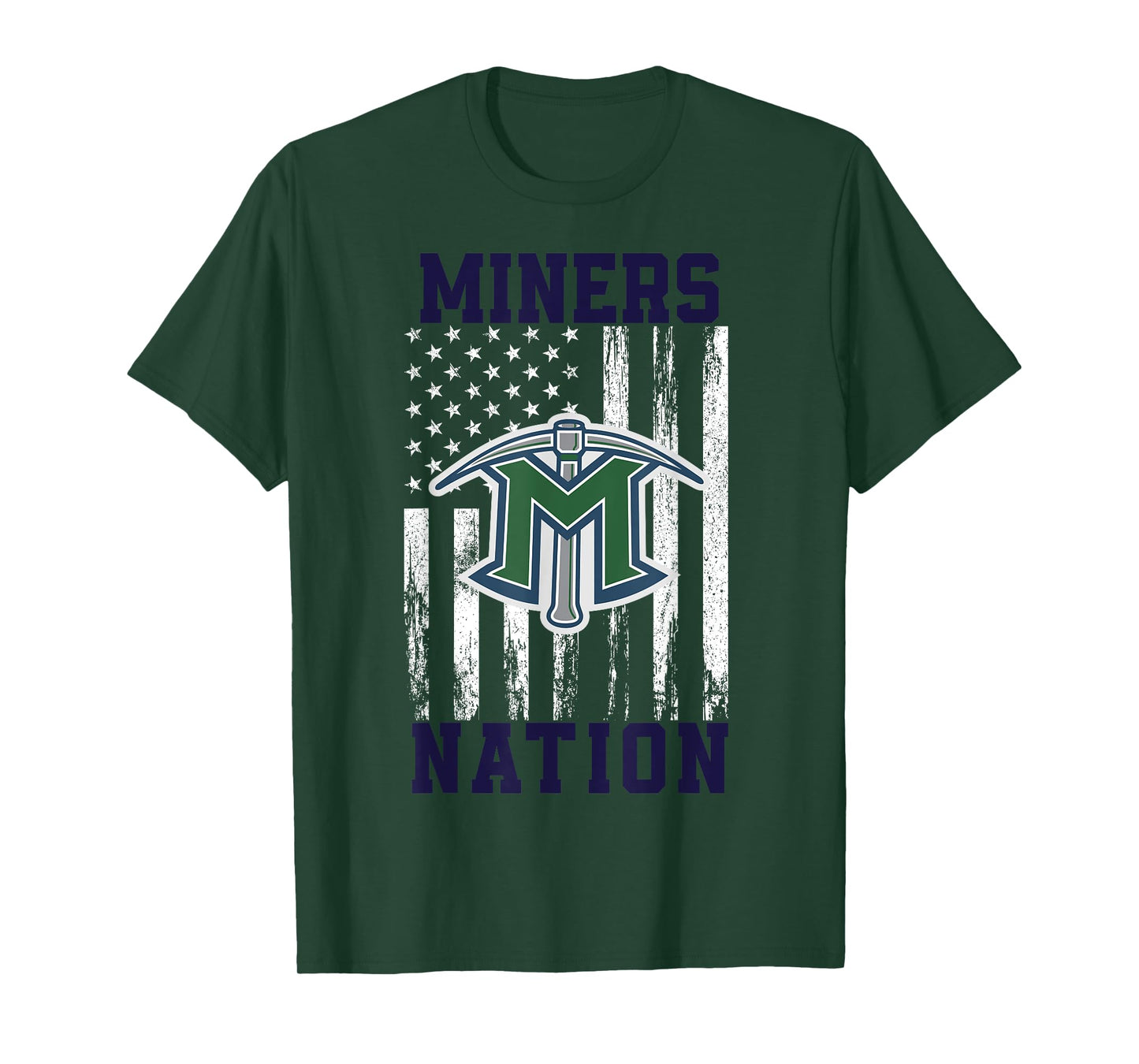El Diamante Miners Logo Nation HS T-Shirt