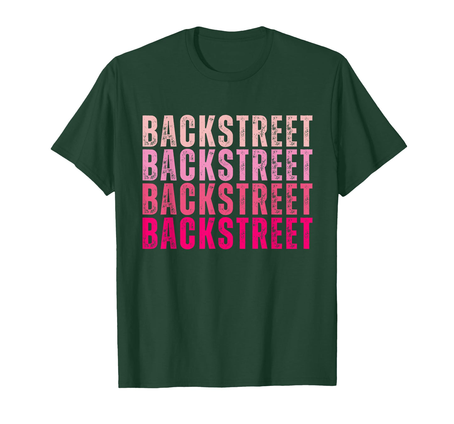 Vintage Backstreet Personalized Name I Love Backstreet T-Shirt
