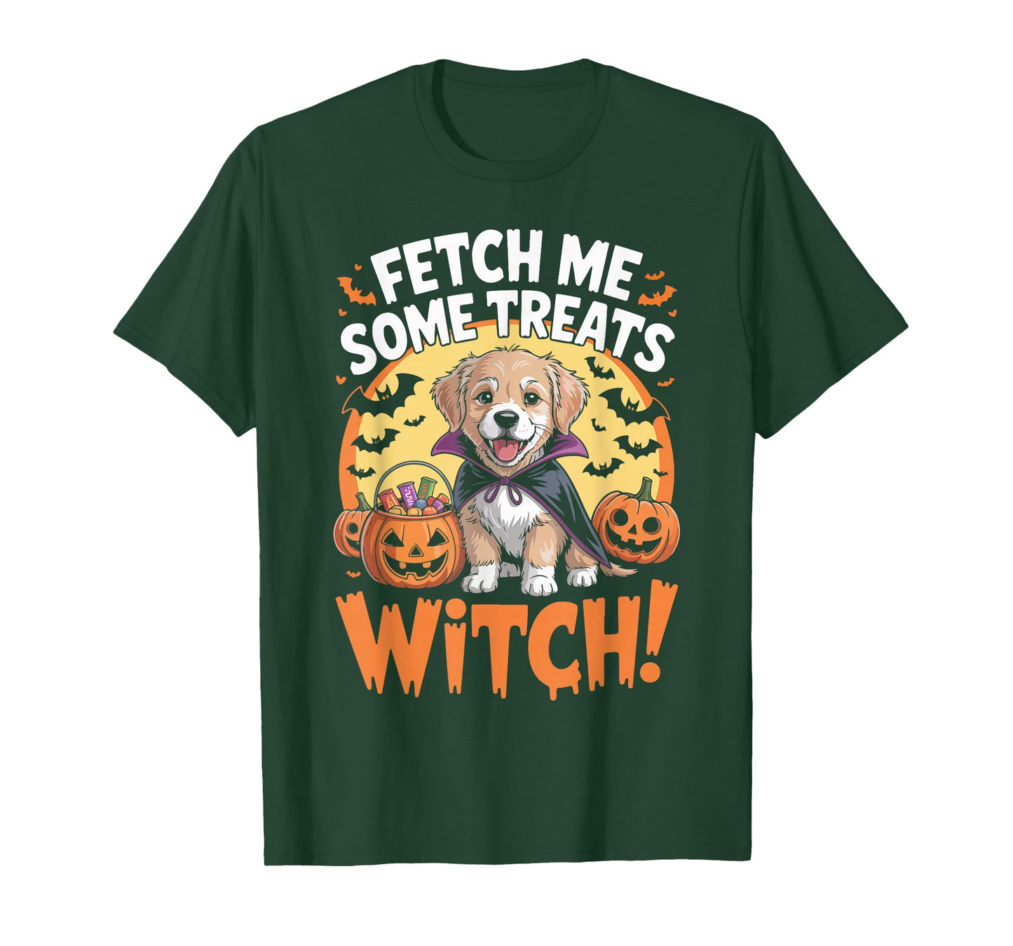 Dog Treats Funny Halloween T-Shirt