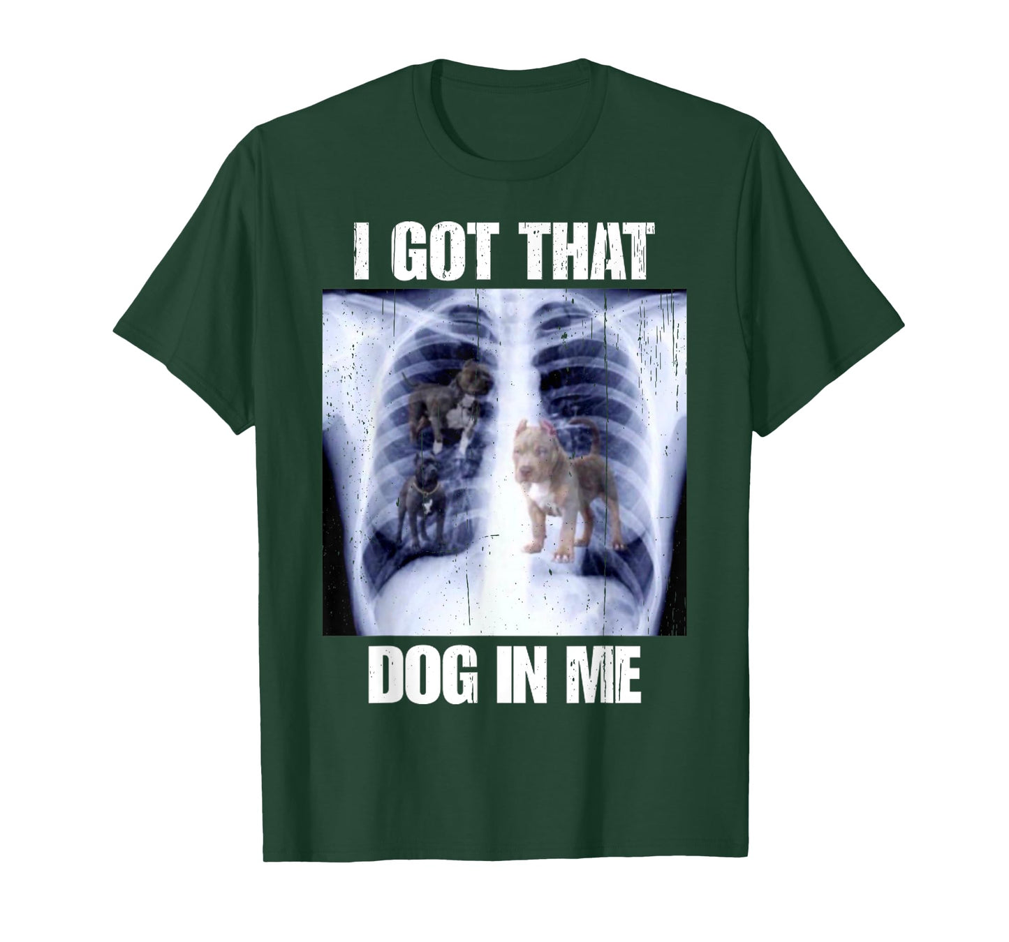I Got That Dog In Me Vintage Xray Meme Classic Men Women T-Shirt