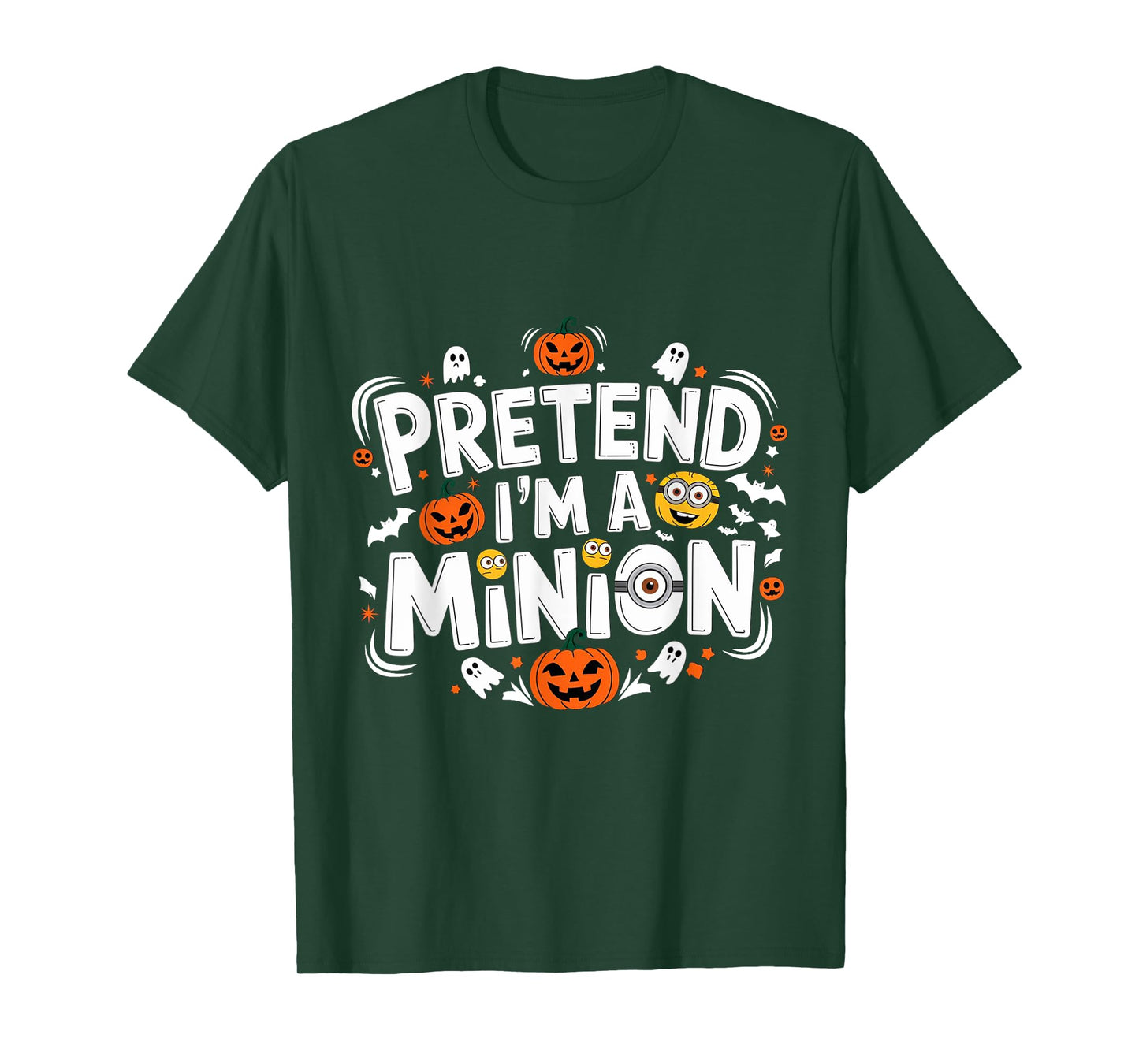 Pretend I'm A Minion Costume Party Funny Halloween Minion T-Shirt