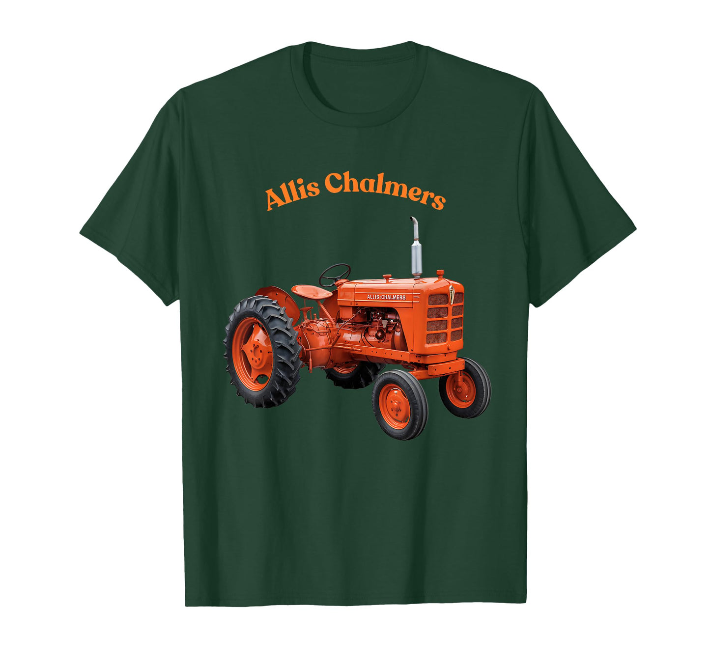 Vintage Alls Chalmers Tractor Retro Farming T-Shirt